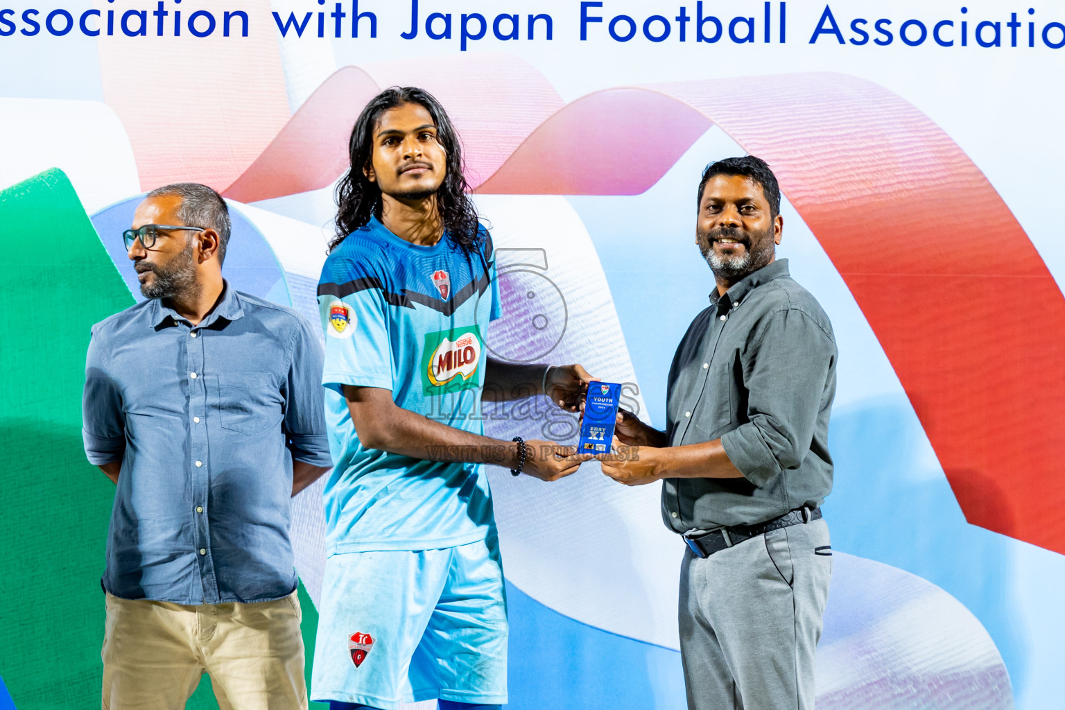 Super United Sports vs TC Sports Club in the Final of Under 19 Youth Championship 2024 was held at National Stadium in Male', Maldives on Monday, 1st July 2024. Photos: Nausham Waheed / images.mv