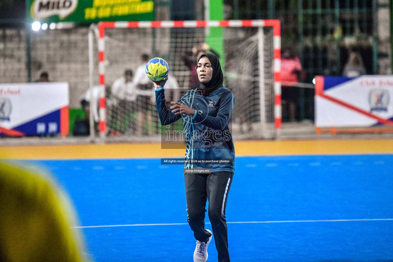 Day 8 of Milo 6th Inter Office Handball Tournament 2022 - Photos by Nausham Waheed