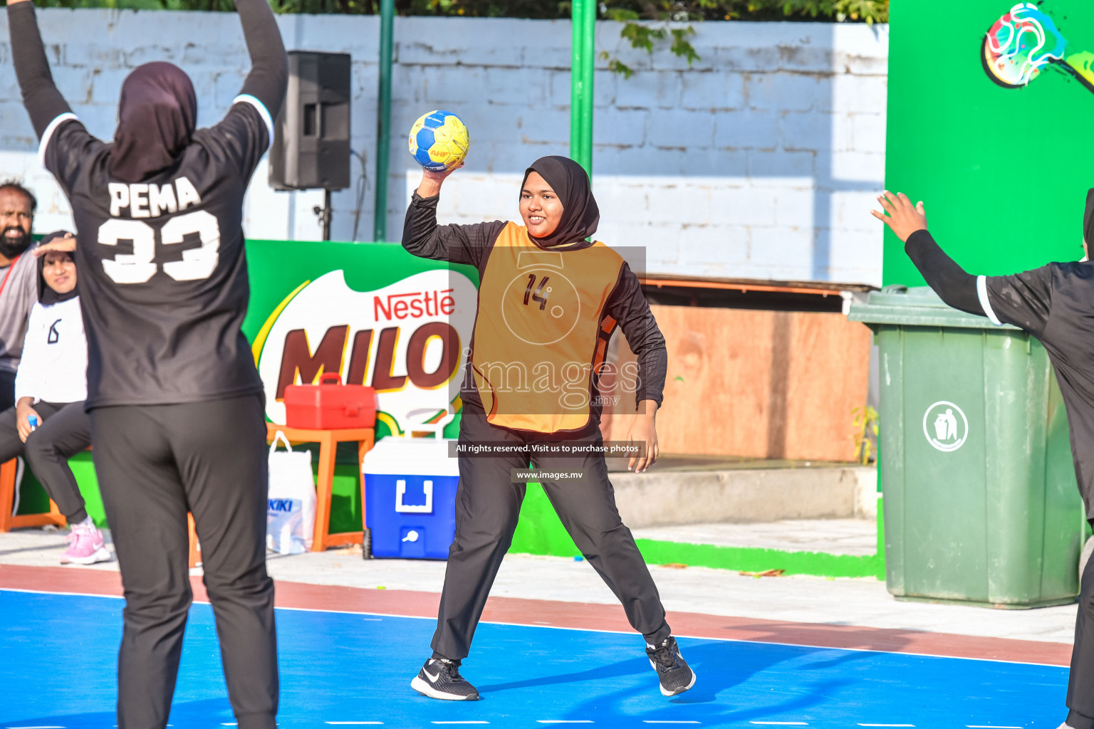 Day 8 of Milo 6th Inter Office Handball Tournament 2022 - Photos by Nausham Waheed