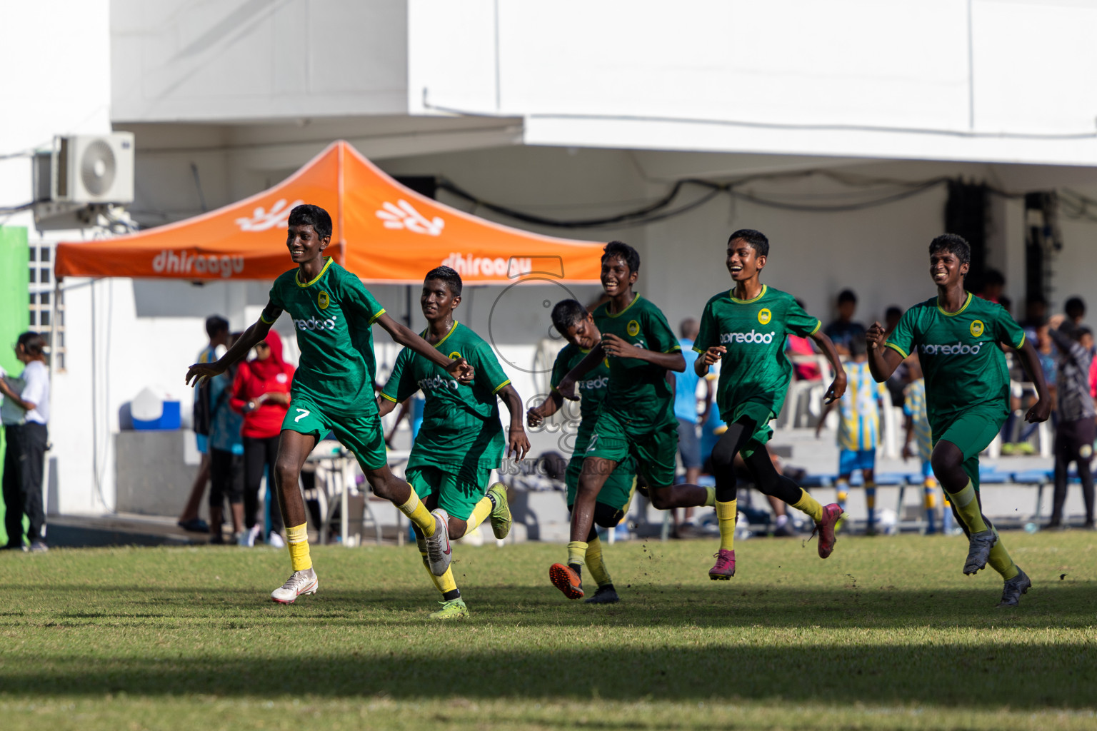 Day 4 of MILO Academy Championship 2024 (U-14) was held in Henveyru Stadium, Male', Maldives on Sunday, 3rd November 2024. 
Photos: Hassan Simah / Images.mv