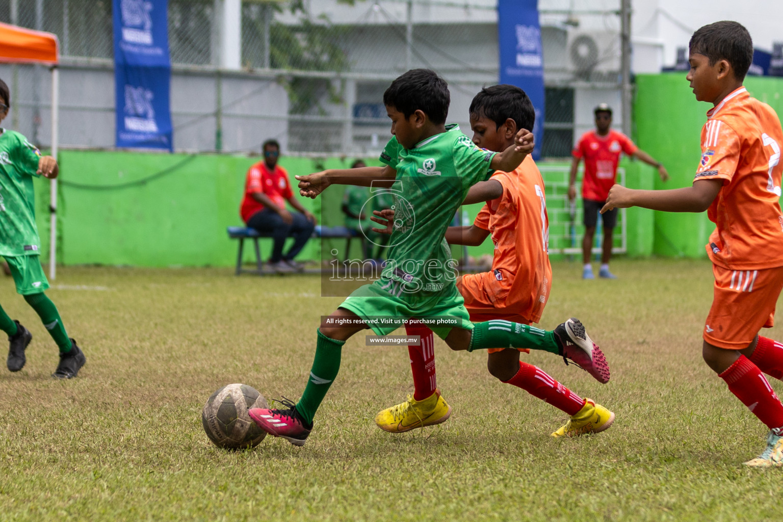 Day 4 of Nestle Kids Football Fiesta, held in Henveyru Football Stadium, Male', Maldives on Saturday, 14th October 2023
Photos: Mohamed Mahfooz Moosa, Hassan Simah / images.mv