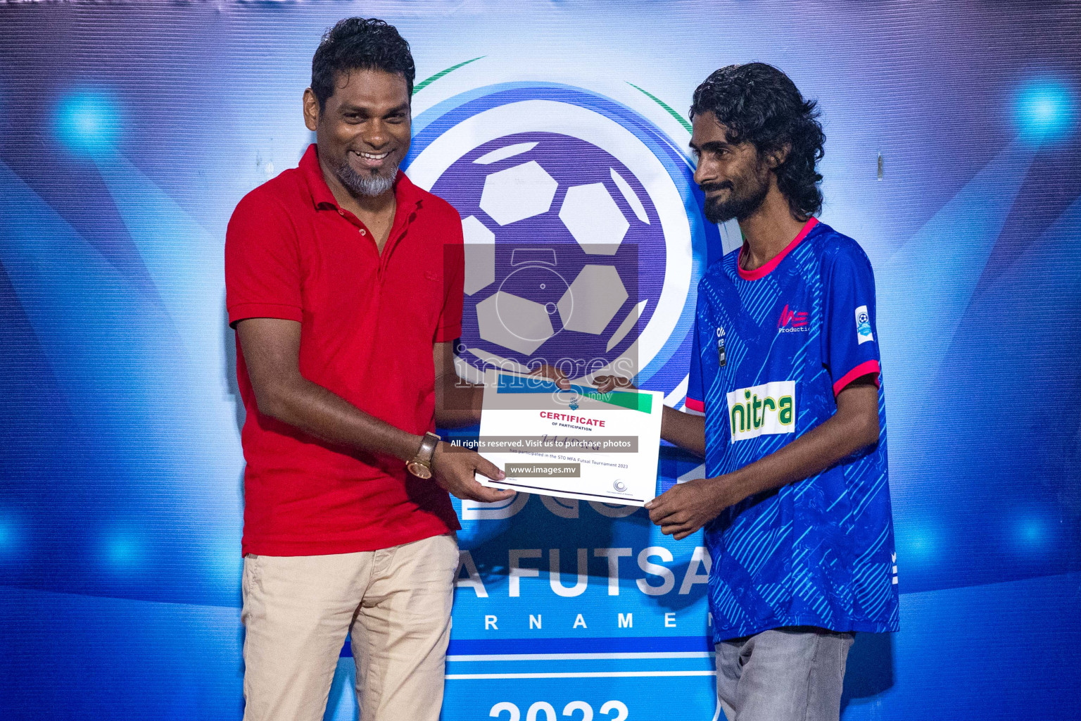 Final of MFA Futsal Tournament 2023 on 10th April 2023 held in Hulhumale'. Photos: Nausham waheed /images.mv