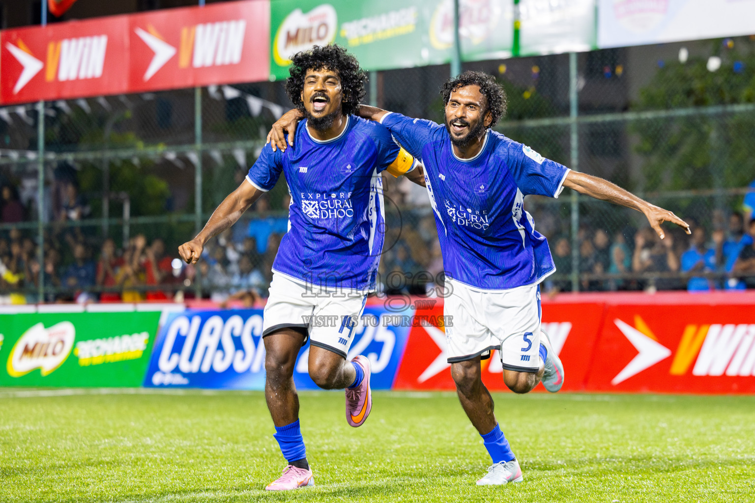 Male City Council (MCC) vs HPSN in Semi Final of Club Maldives Classic 2025 was held in Rehendi Futsal Ground, Hulhumale', Maldives on Wednesday, 1st October 2025. Photos: Ismail Thoriq / images.mv