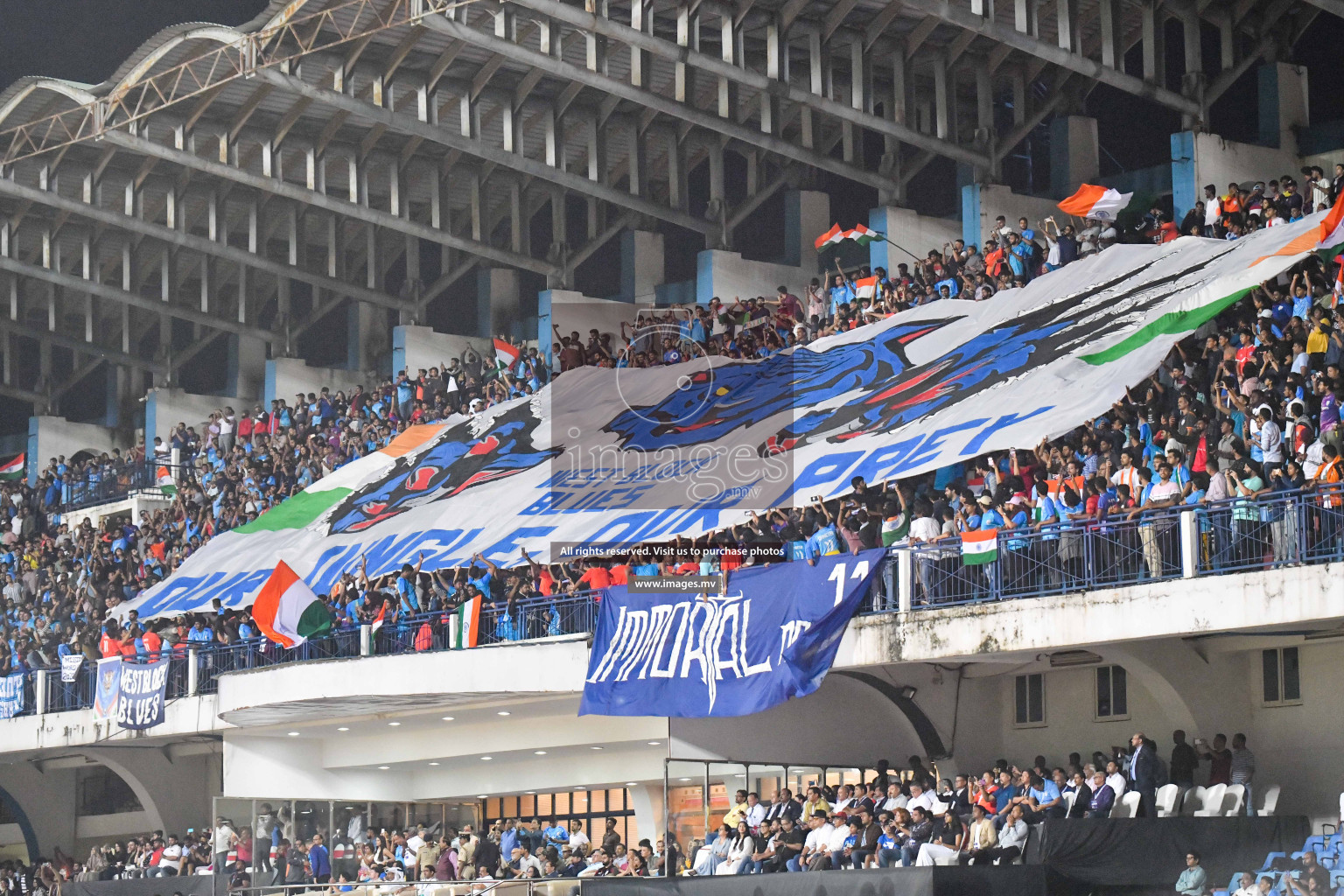 Kuwait vs India in the Final of SAFF Championship 2023 held in Sree Kanteerava Stadium, Bengaluru, India, on Tuesday, 4th July 2023. Photos: Nausham Waheed, Hassan Simah / images.mv