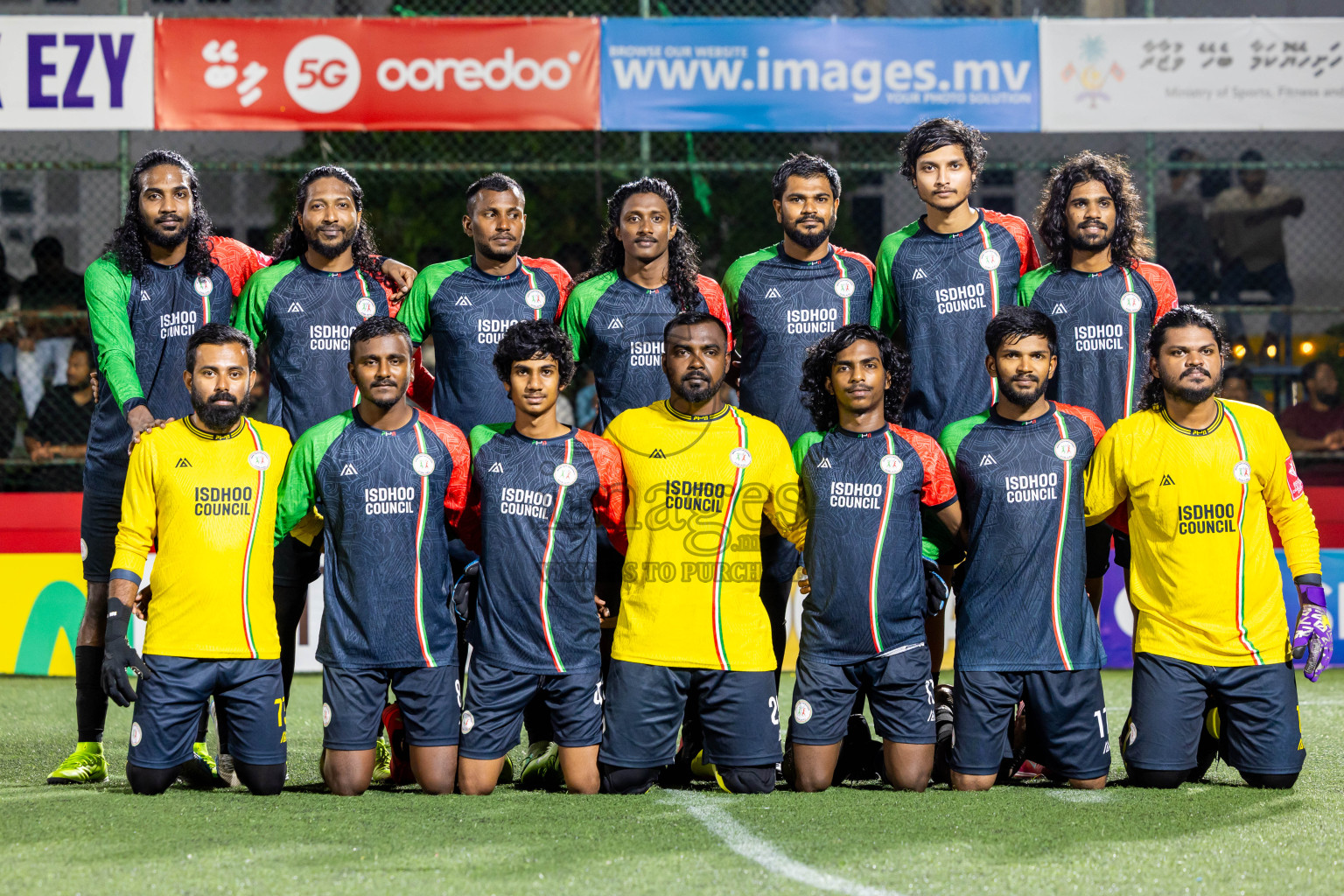 Thaa Hirilandhoo vs L Isdhoo in zone round Day 30 of Golden Futsal Challenge 2025 was held on Monday , 3rd February 2025, in Hulhumale', Maldives. Photos: Nausham Waheed / images.mv