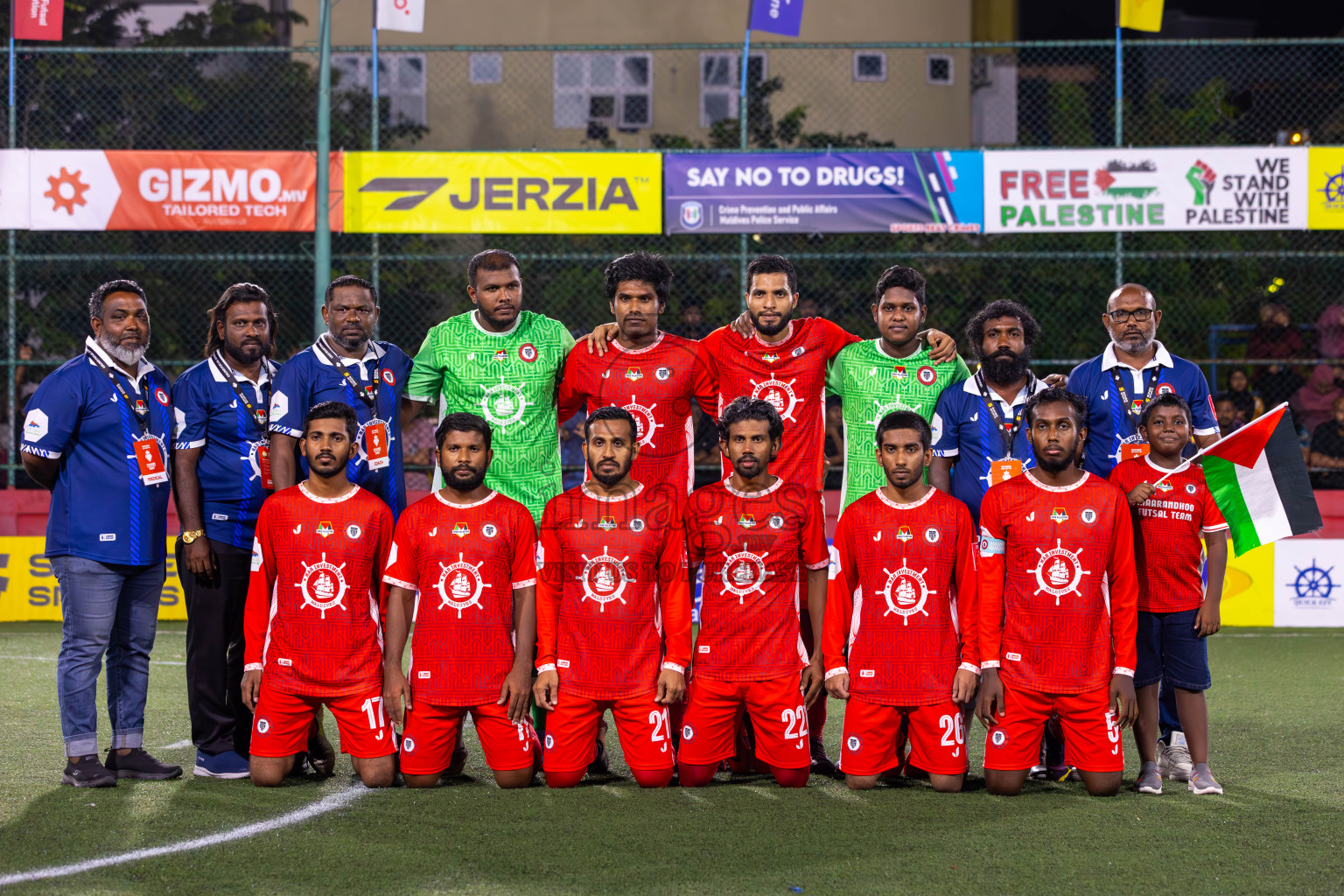 HA Ihavandhoo vs HA Maarandhoo in Day 9 of Golden Futsal Challenge 2024 was held on Tuesday, 23rd January 2024, in Hulhumale', Maldives
Photos: Ismail Thoriq / images.mv