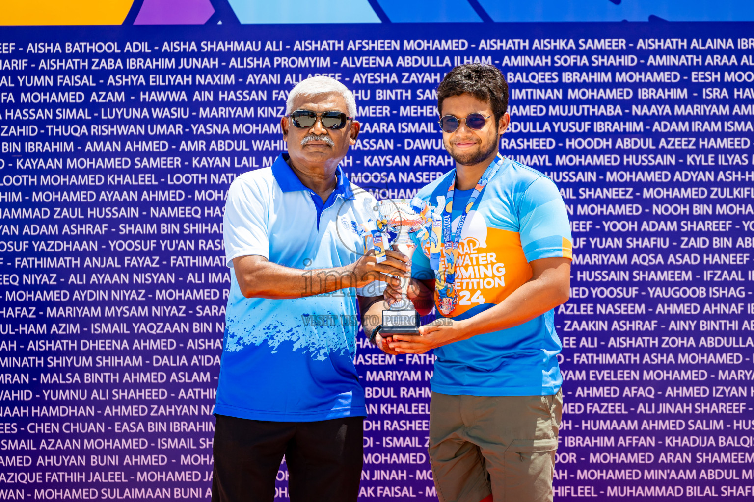 15th National Open Water Swimming Competition 2024 held in Kudagiri Picnic Island, Maldives on Saturday, 28th September 2024. Photos: Nausham Waheed / images.mv