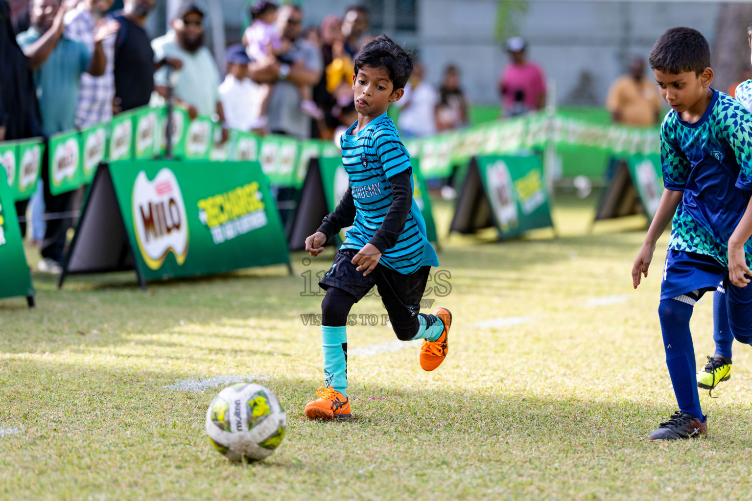 Day 2 of MILO SVAM Juniors 2025 (U-8) was held at Henveiru Stadium in Male', Maldives on Friday, 27th June 2025. 

Photos: Hassan Simah / images.mv