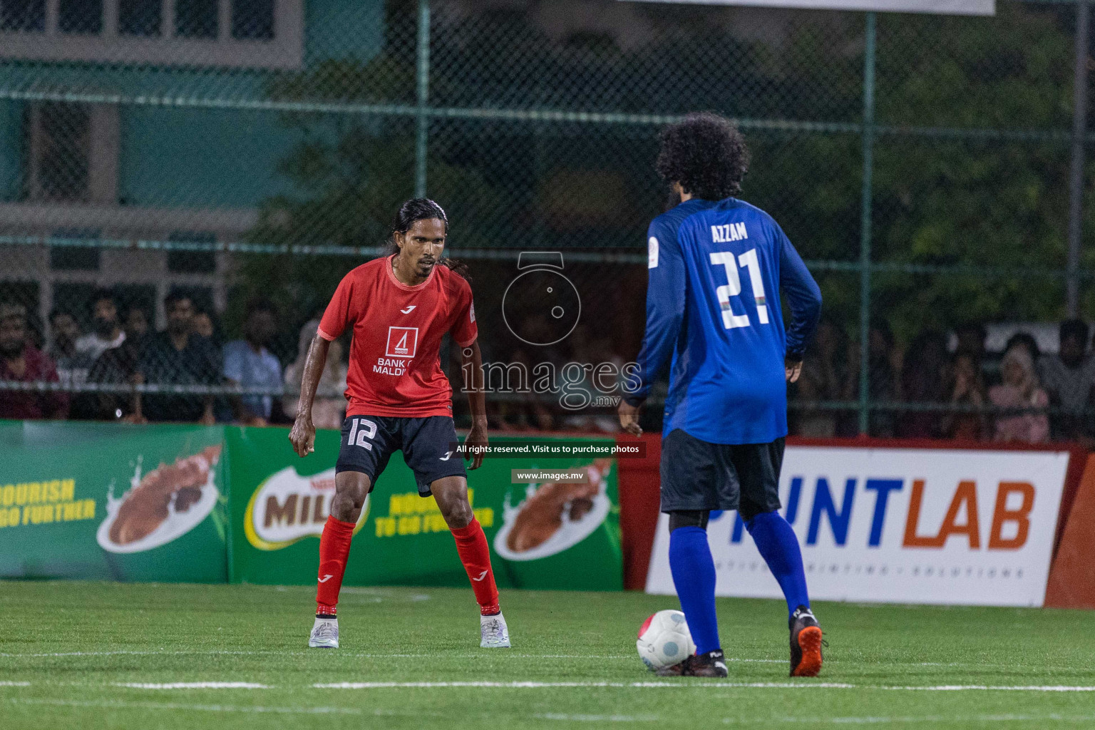 Team Fenaka vs United BML in Club Maldives Cup 2022 was held in Hulhumale', Maldives on Sunday, 9th October 2022. Photos: Ismail Thoriq / images.mv