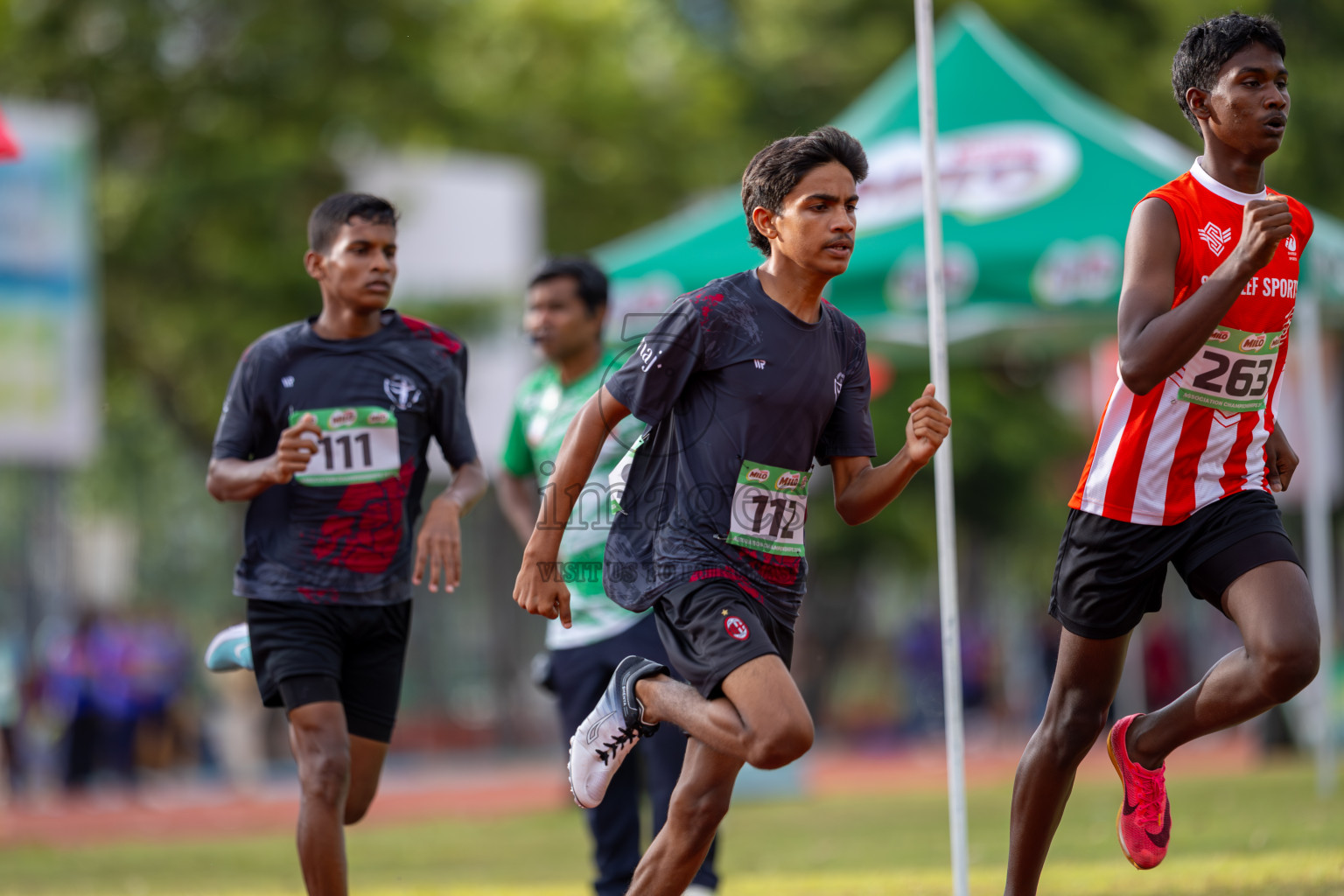 Day 3 of 12th Milo Association Championships was held in Ekuveni Track at Male', Maldives on Saturday, 26th April 2025. Photos: Ismail Thoriq / images.mv