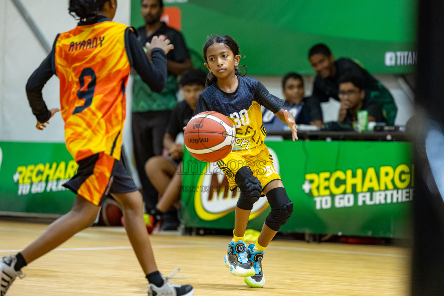 Milo 5 x 5 Junior Challenge 2025 - Basketball tournament held in Basketball Training Center, Male', Maldives on Thursday, 09th October 2025. 
Photo by: Hassan Simah / Images.mv