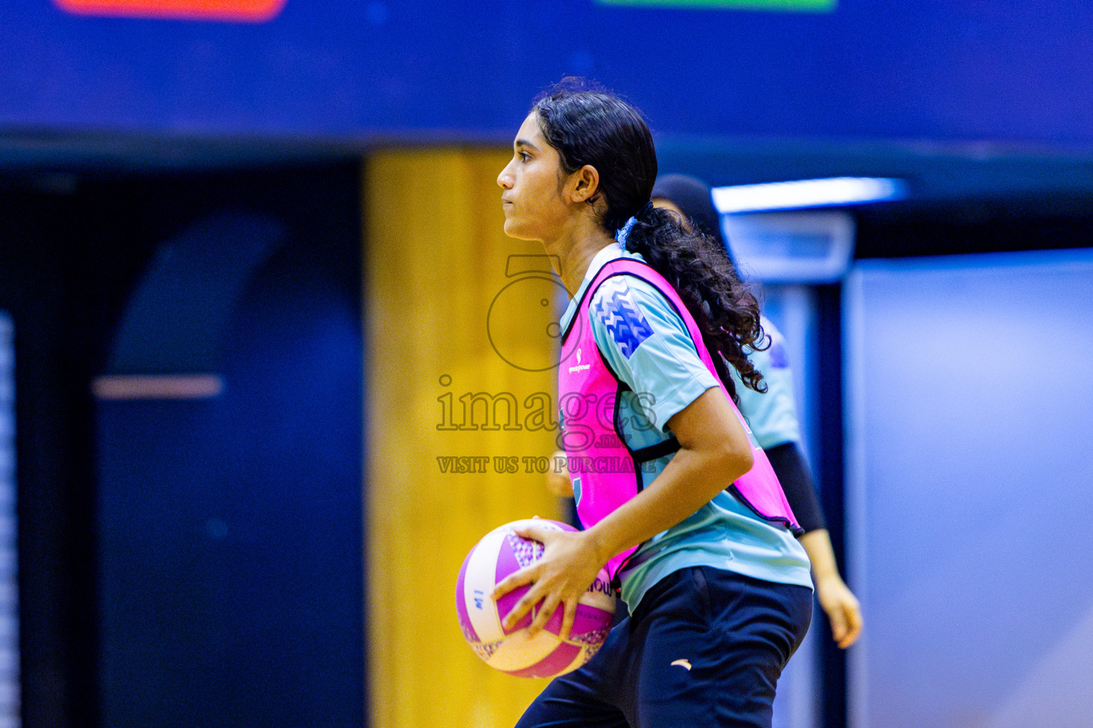 Xenith Sports Club vs MV Netters in Day 10 of National Netball Tournament 2025 held in Social Center at Male', Maldives on Tuesday, 27th May 2025. Photos: Nausham Waheed / images.mv