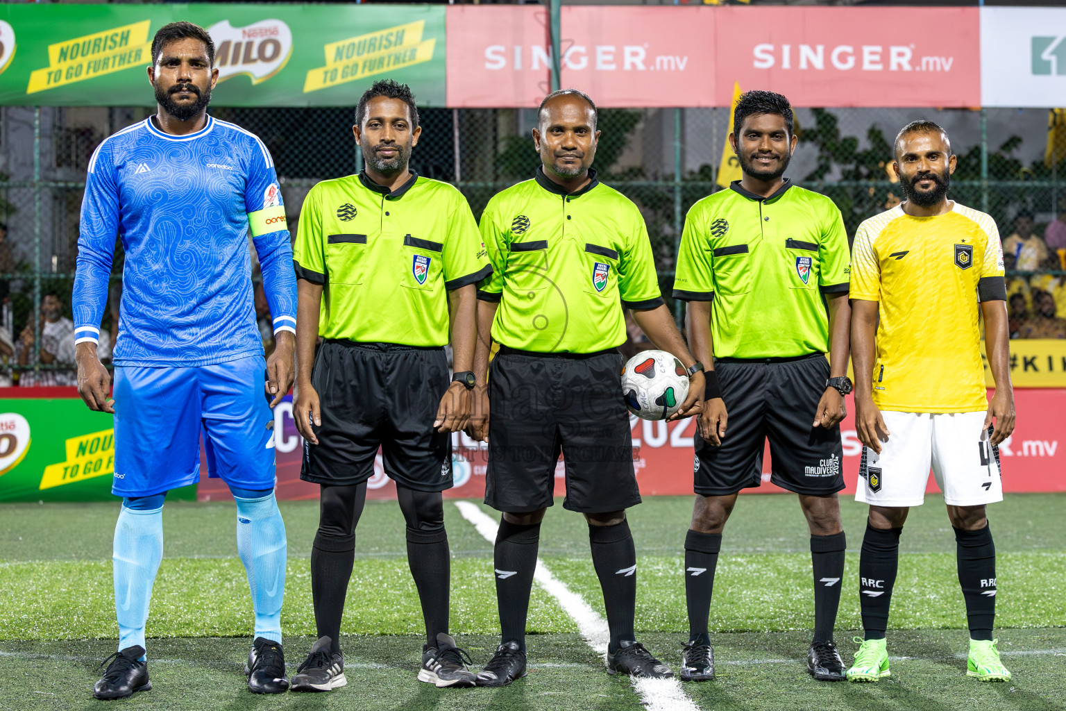 RRC vs Ooredoo Maldives in Club Maldives Cup 2024 held in Rehendi Futsal Ground, Hulhumale', Maldives on Saturday, 28th September 2024. Photos: Ismail Thoriq / images.mv