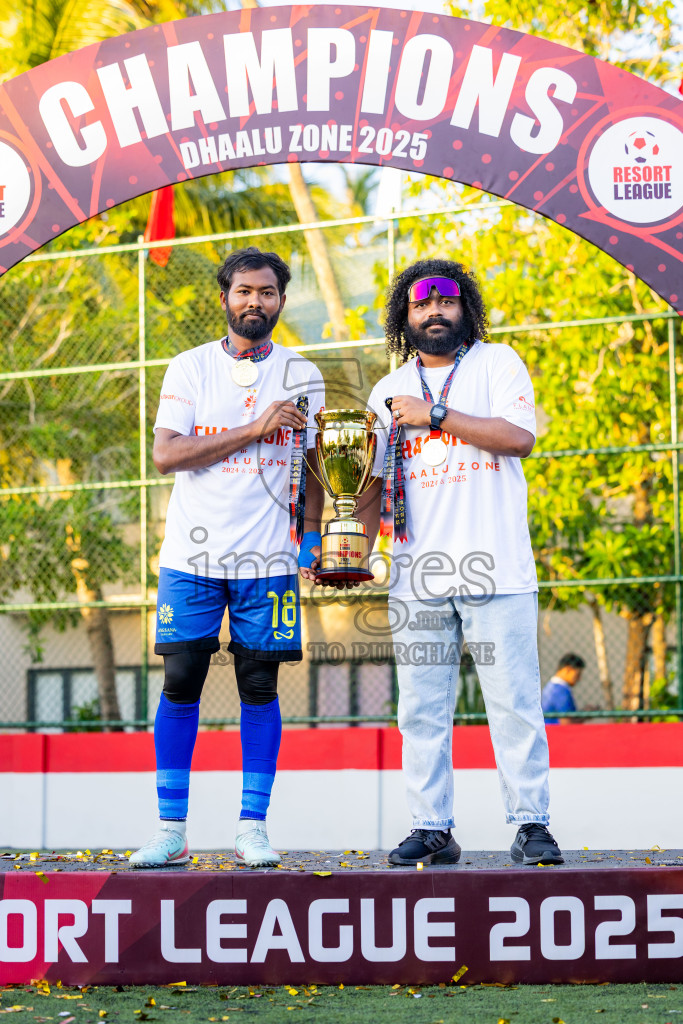 Final of Resort League 2025 (Dhaalu Zone) was held on Saturday, 24th May 2025 in Niyama Private island, Dhaalu Atoll, Maldives. Photos: Nausham Waheed / images.mv
