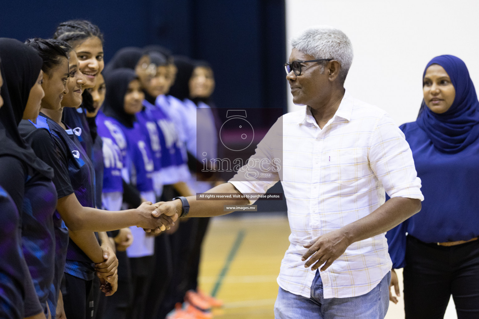 Youth United Sports Club vs Club Vyansa in the 2nd Division Final of Milo National Netball Tournament 2022 on 22nd July 2022 held in Social Center, Male', Maldives. Photographer: Shuu / images.mv