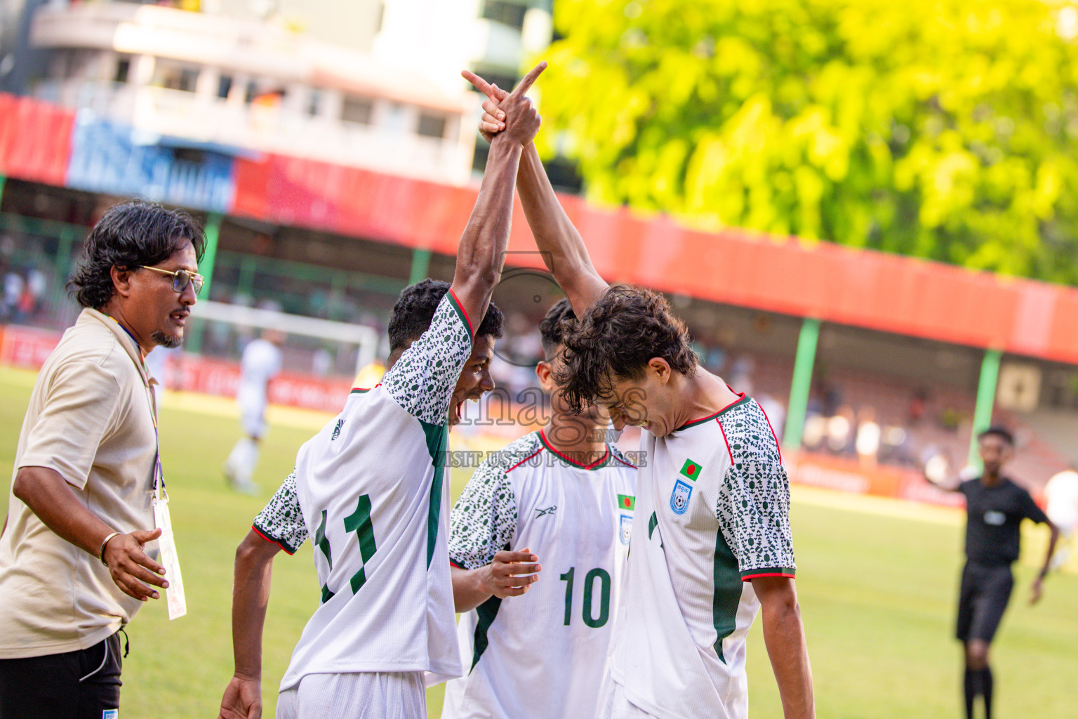 Pakistan vs Bangladesh in Day 2 of SAFF U20 Championship 2026 was held in National Football Stadium, Male' Maldives on Tuesday, 24th March 2026. Photos: Ismail Thoriq, Mohamed Mahfooz Moosa / images.mv