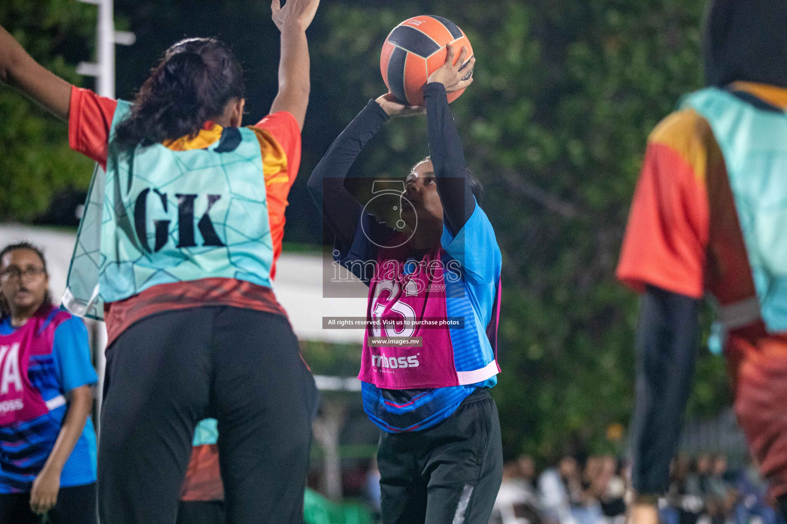 Day 7 of 20th Milo National Netball Tournament 2023, held in Synthetic Netball Court, Male', Maldives on 5th June 2023 Photos: Nausham Waheed/ Images.mv