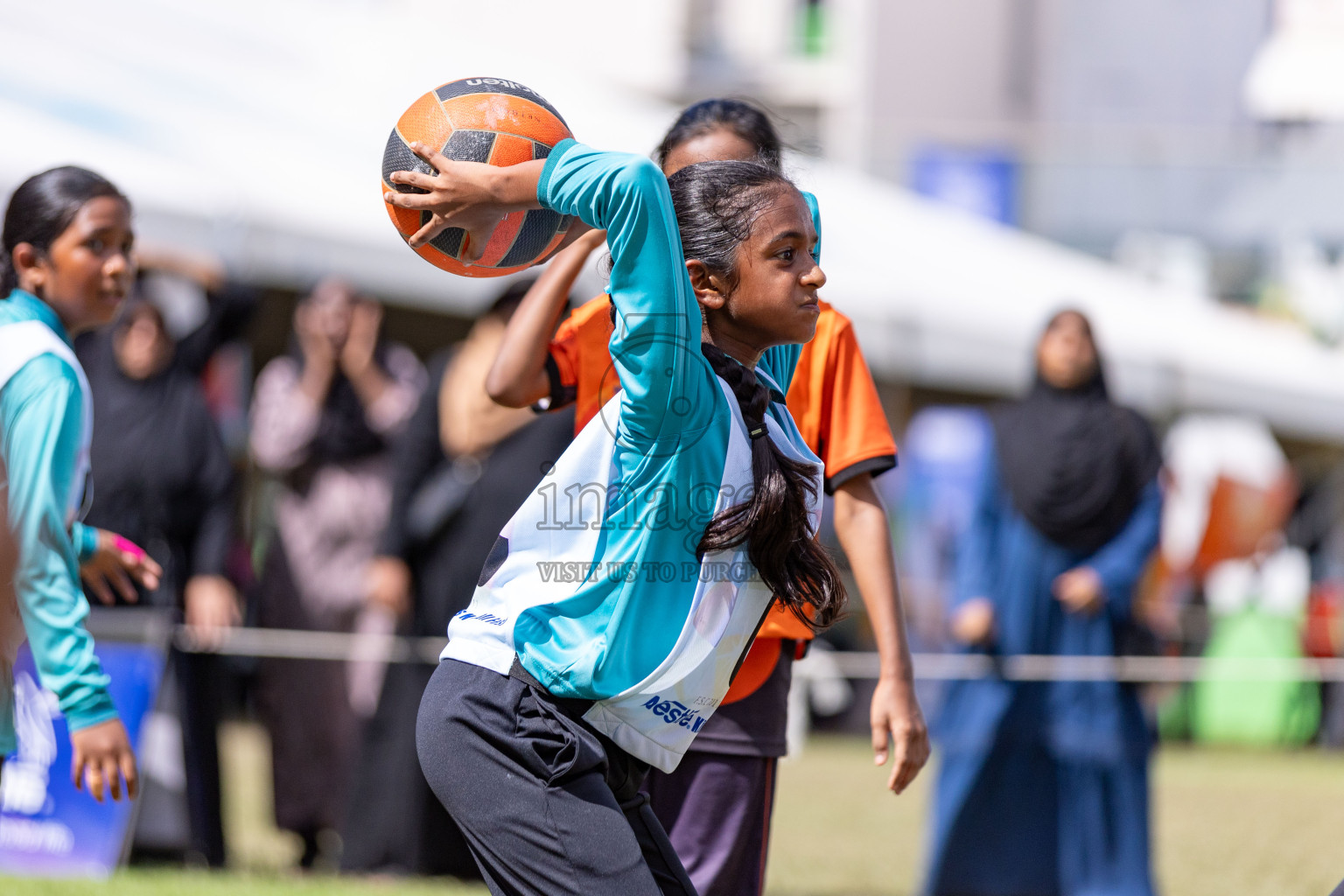 Day 3 of Nestle' Kids Netball Fiesta 2023 held in Henveyru Stadium, Male', Maldives on Saturday, 2nd December 2023. Photos by Nausham Waheed / Images.mv