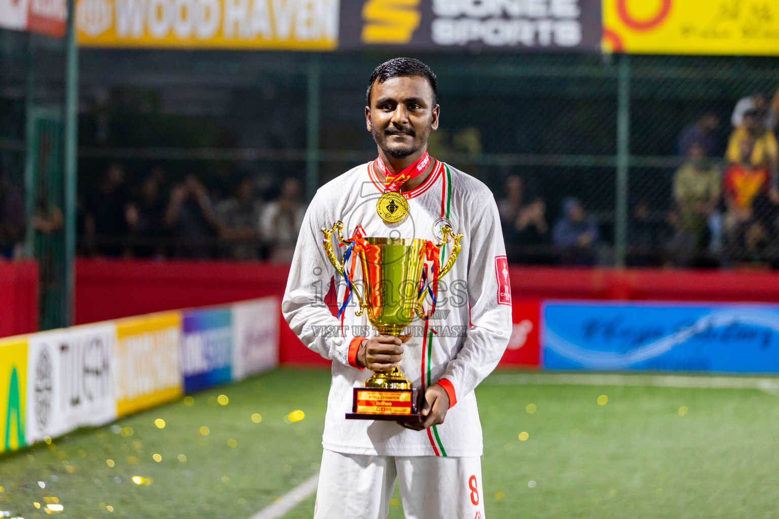 L Gan vs L Isdhoo in Laamu Atoll Finals Day 26 of Golden Futsal Challenge 2025 was held on Thursday , 30th January 2025, in Hulhumale', Maldives. Photos: Nausham Waheed / images.mv