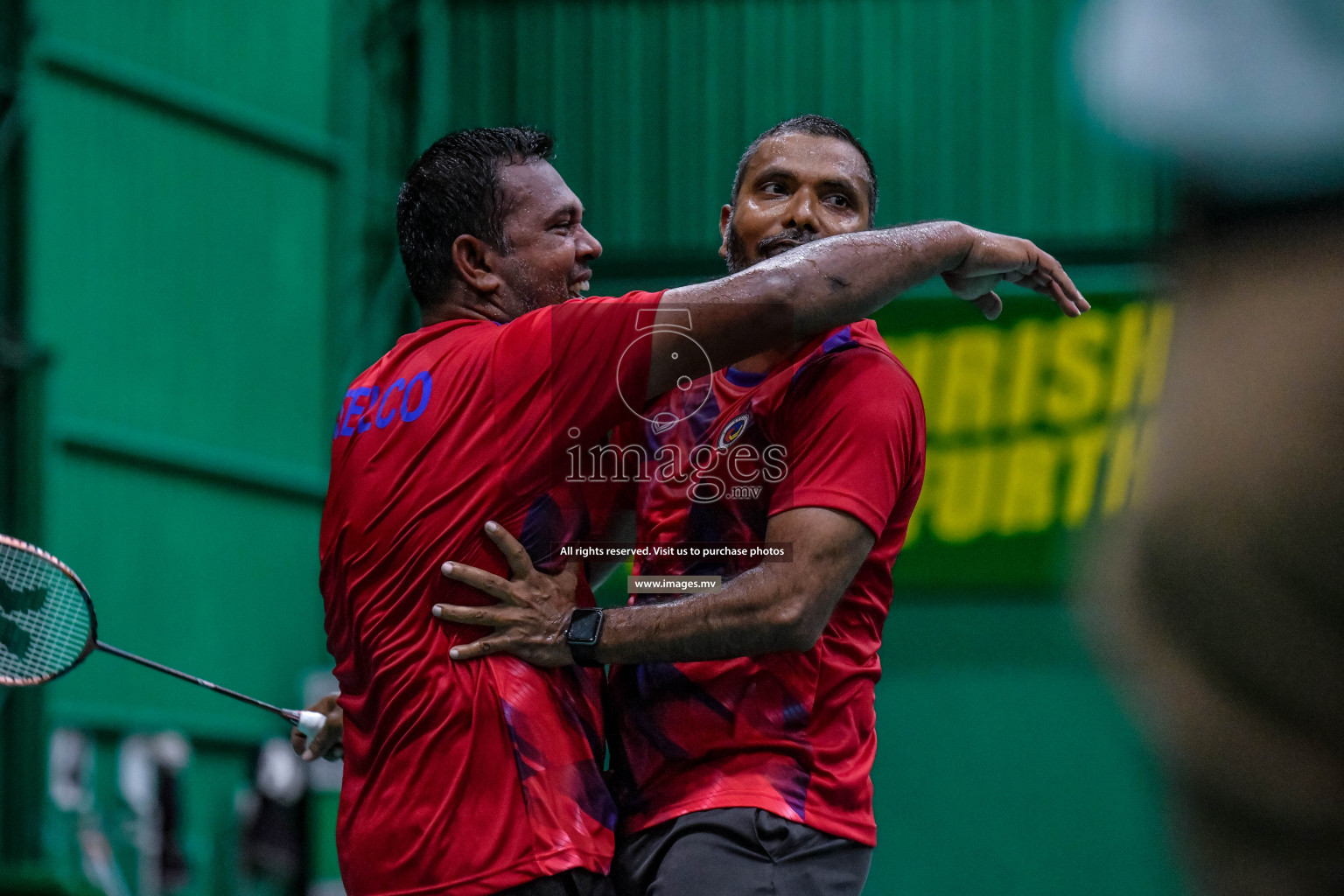 Final of 6th Office Company Badmintion Championship held in Male', Maldives Photos: Nausham Waheed / Images.mv