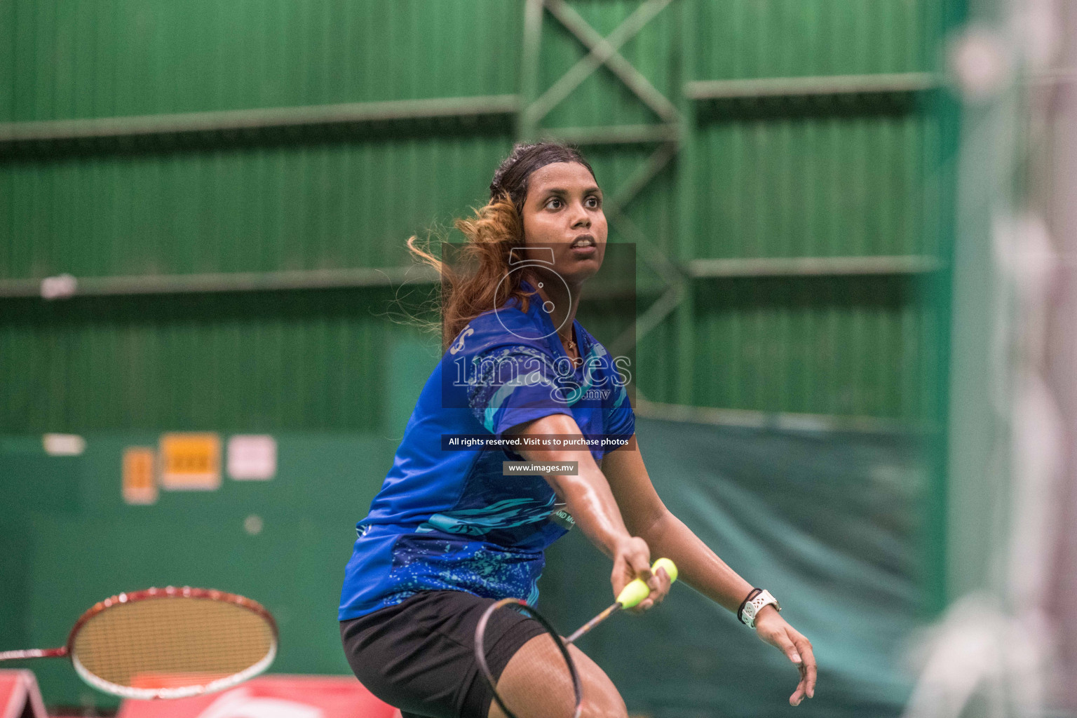 Day 2 of Badminton association mixed group championship 2021 held in Male', Maldives Photos by Nausham Waheed