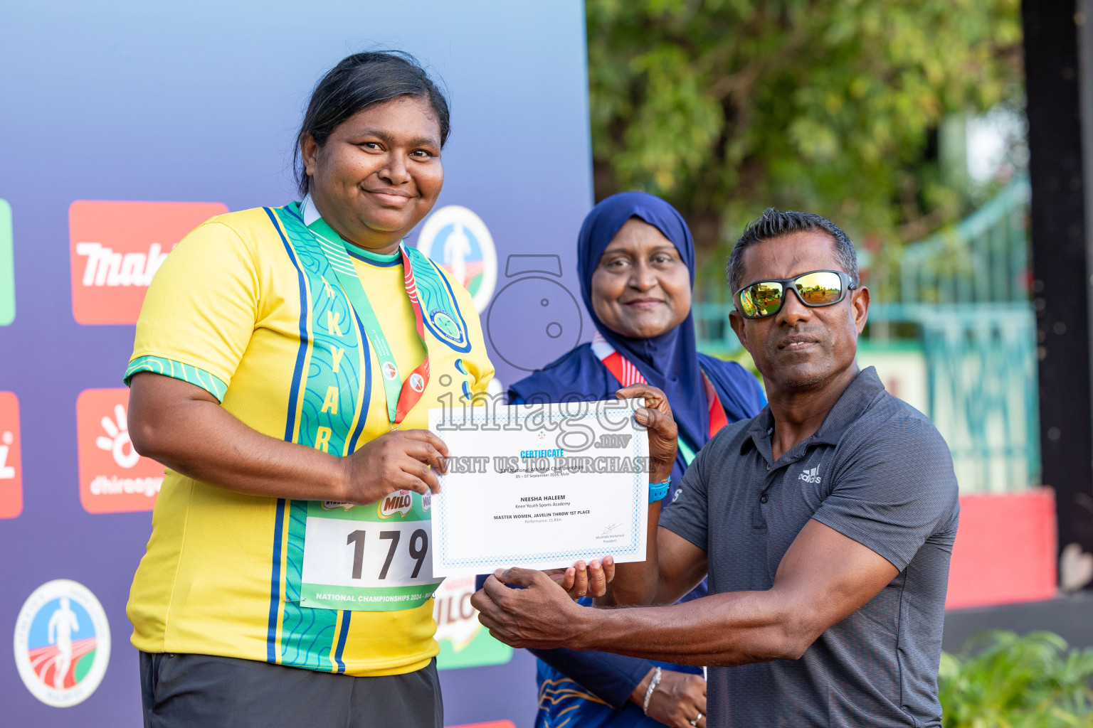 Day 2 of 33rd National Athletics Championship was held in Ekuveni Track at Male', Maldives on Friday, 6th September 2024.
Photos: Ismail Thoriq  / images.mv