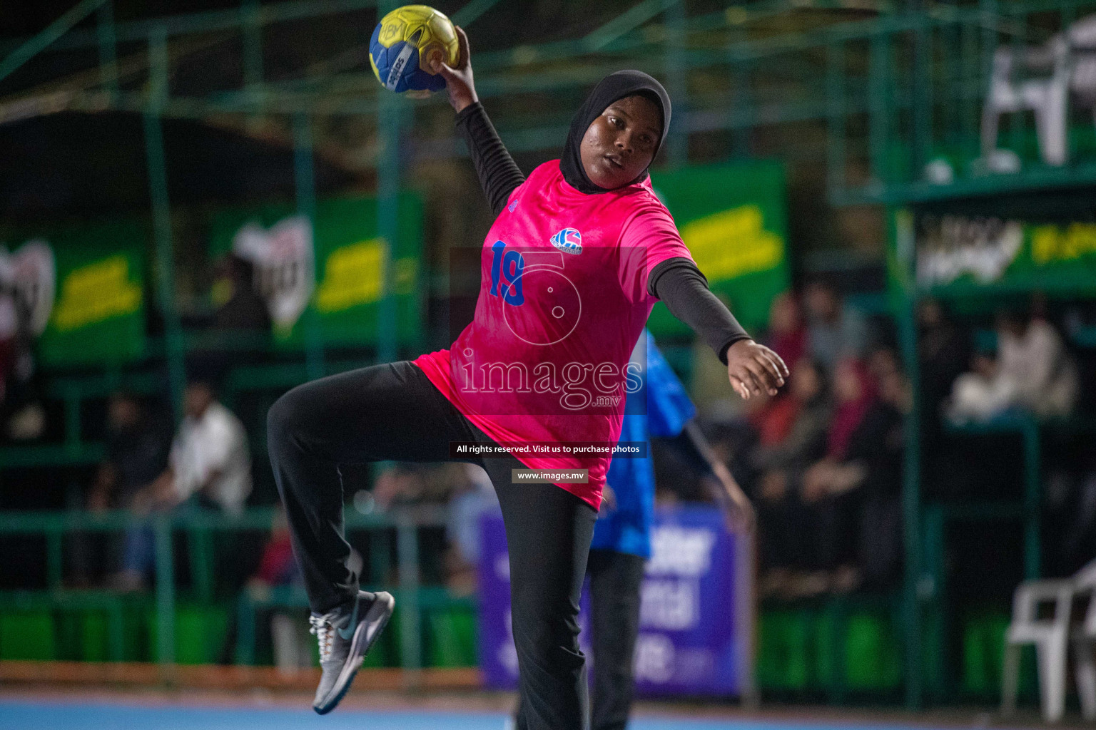 Day 8 of 6th MILO Handball Maldives Championship 2023, held in Handball ground, Male', Maldives on 27th May 2023 Photos: Nausham Waheed/ Images.mv