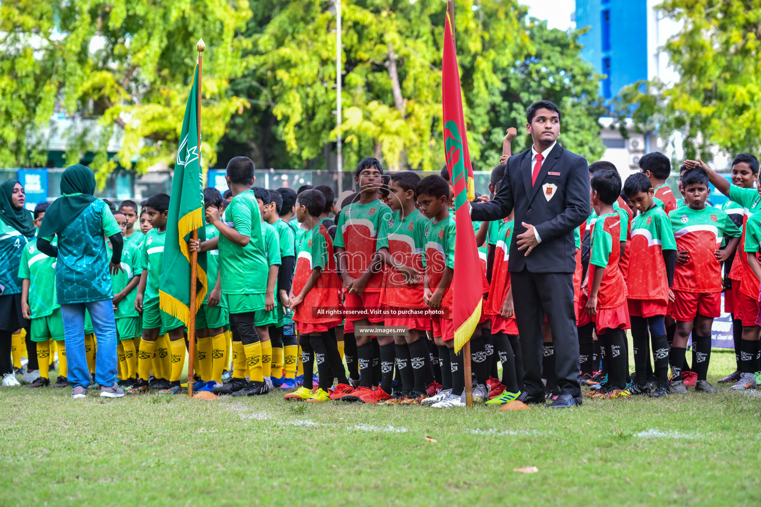 Day 1 of Milo Kids Football Fiesta 2022 was held in Male', Maldives on 19th October 2022. Photos: Nausham Waheed/ images.mv