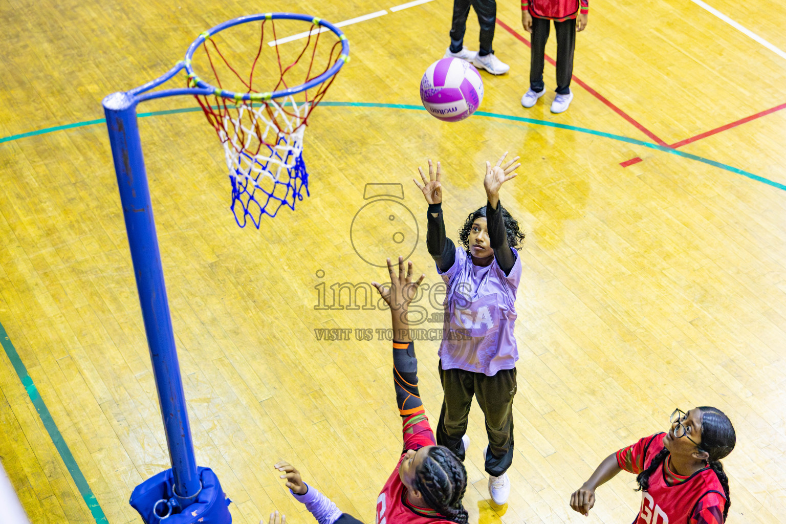 Finals of 26th Inter-School Netball Tournament 2025 was held in Social Center Indoor Hall on Saturday, 8th November 2025. Photos: Areef Adam / images.mv