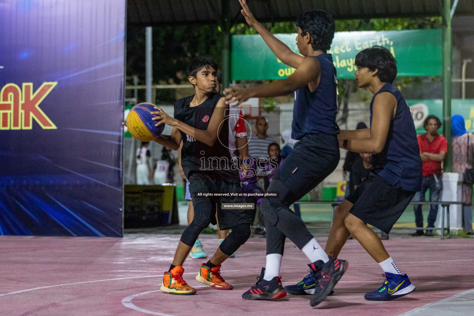 Day 5 of Slamdunk by Sosal on 16th April 2023 held in Male'. Photos: Nausham Waheed / images.mv