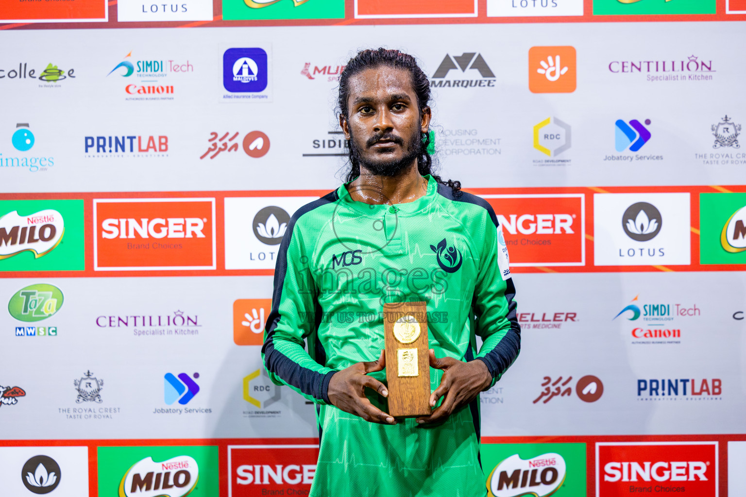 HHRC vs TRADENET in Club Maldives Classic 2024 held in Rehendi Futsal Ground, Hulhumale', Maldives on Thursday, 12th September 2024. Photos: Nausham Waheed / images.mv