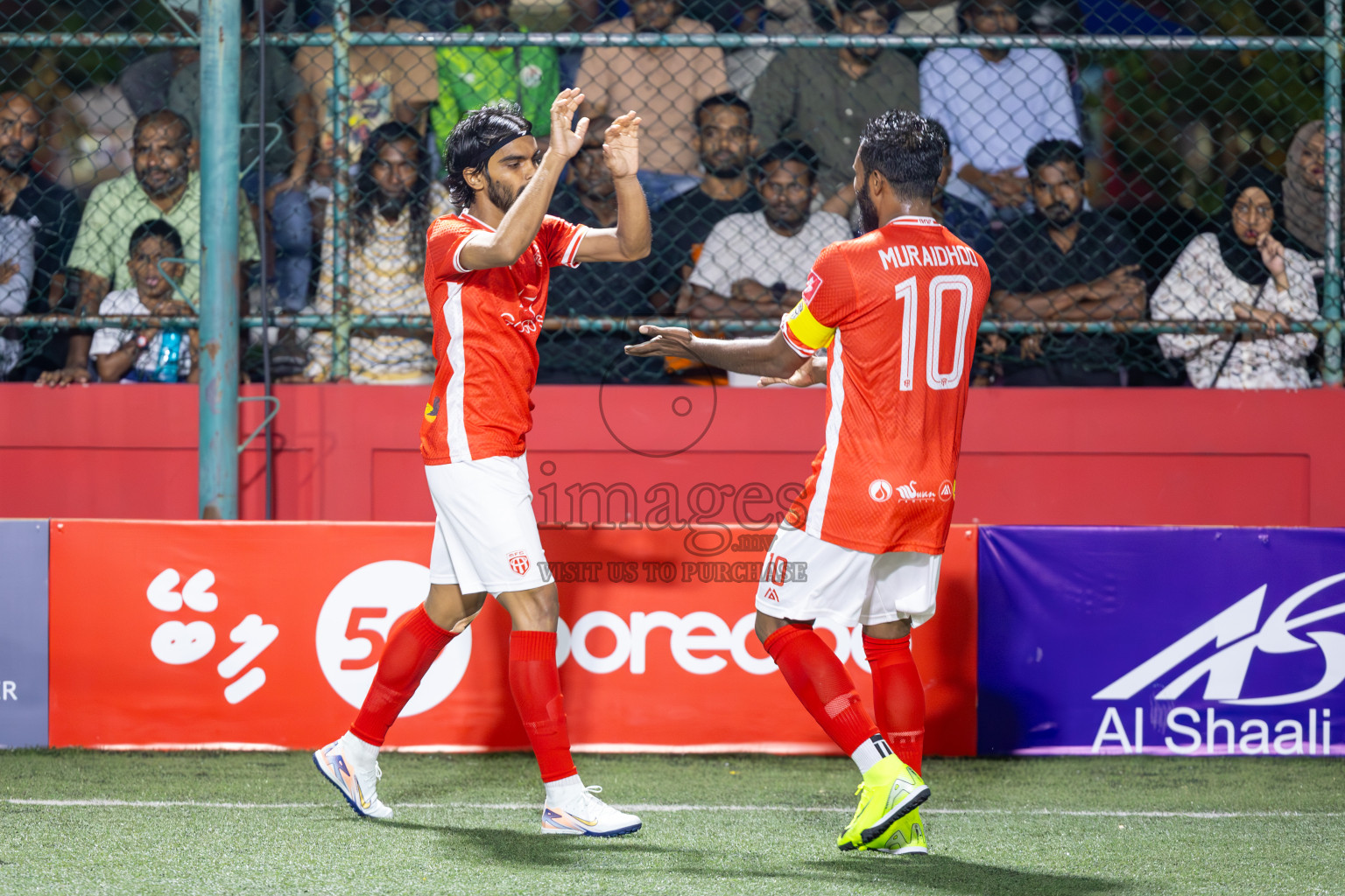 HA Ihavandhoo vs HA Muraidhoo in Day 5 of Golden Futsal Challenge 2025 on Thursday, 9th January 2025, in Hulhumale', Maldives
Photos: Ismail Thoriq / images.mv