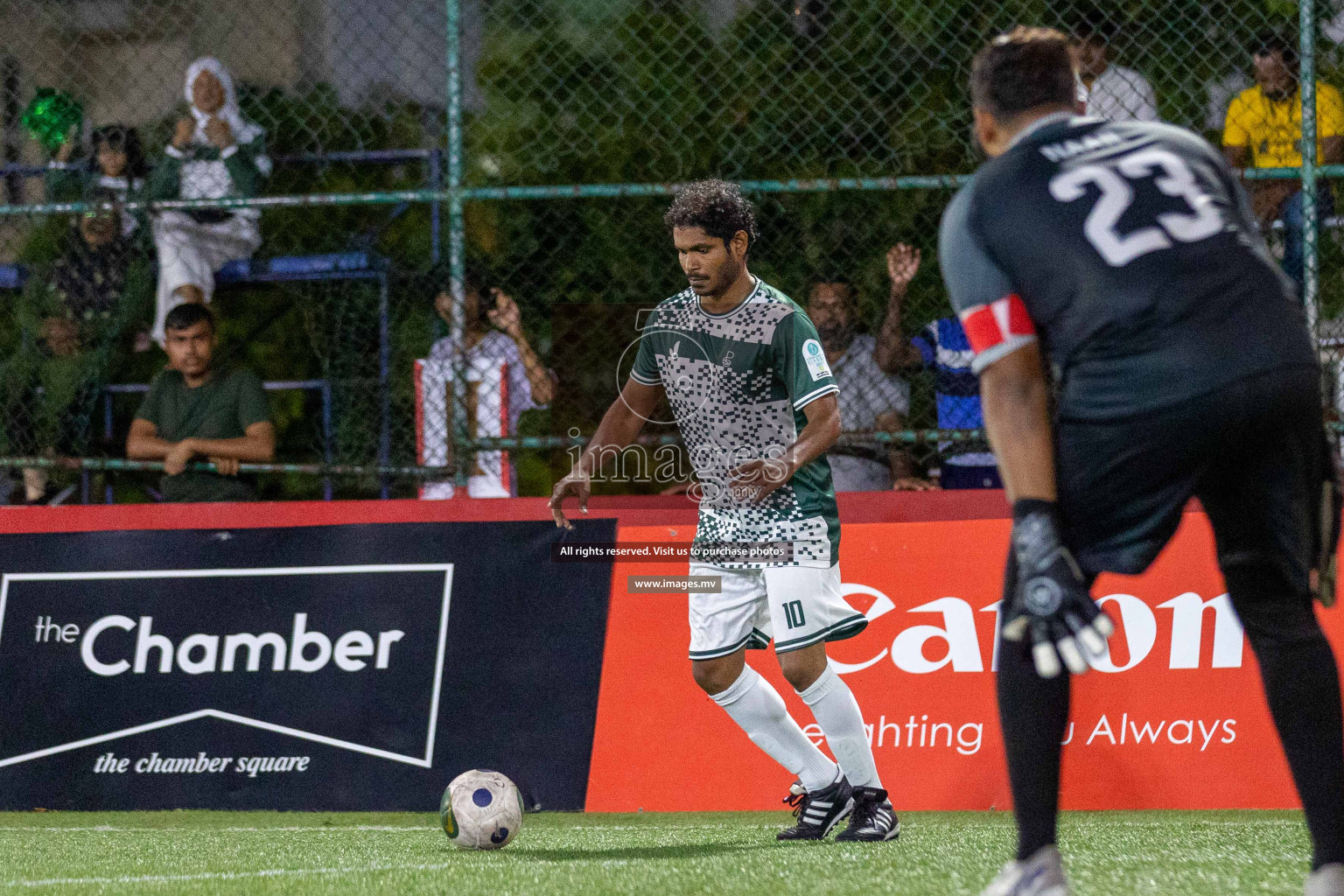 President's Office SC vs Club 220 in Club Maldives Cup Classic 2023 held in Hulhumale, Maldives, on Monday, 24th July 2023. Photos: Ismail Thoriq / images.mv