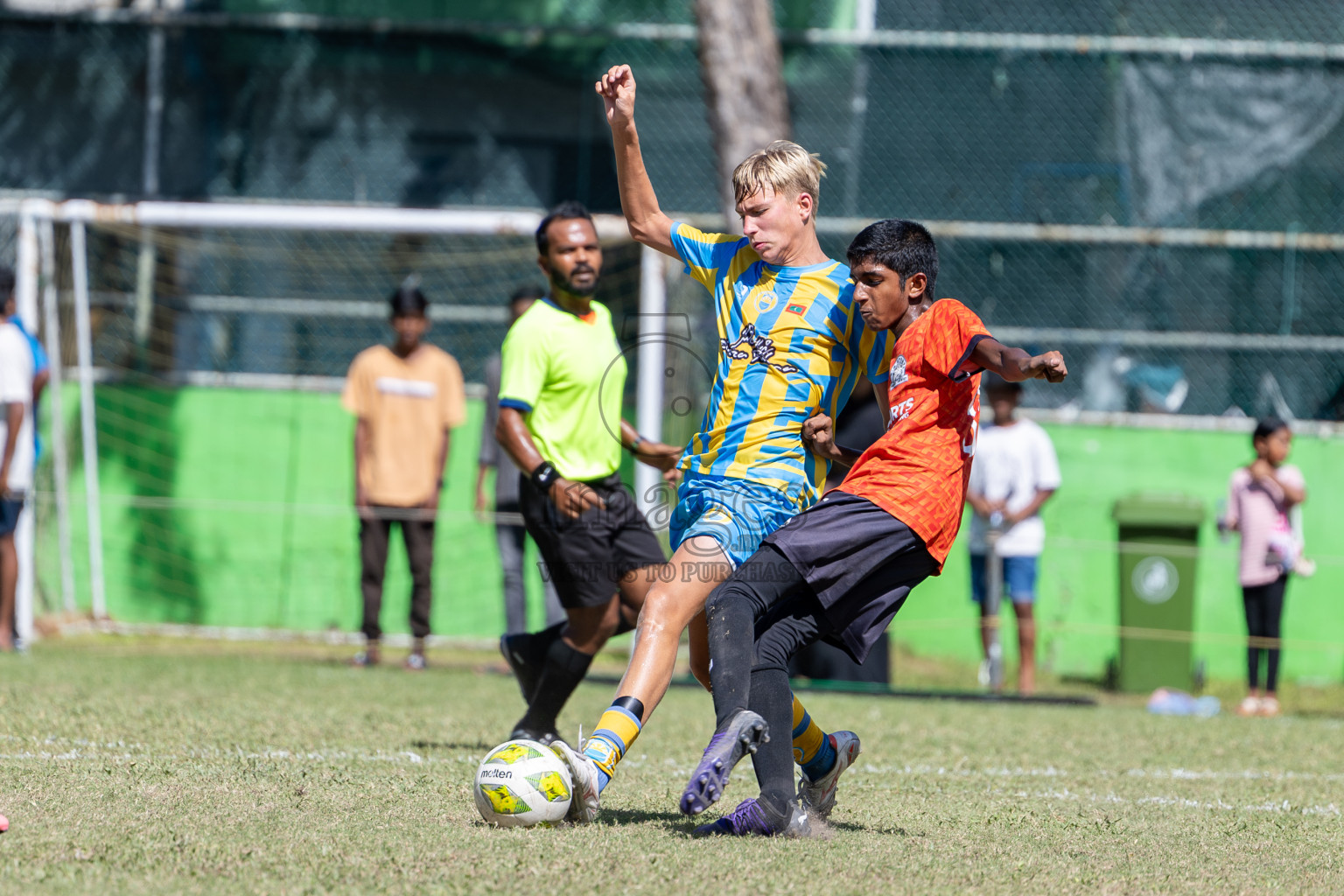 Day 3 of MILO Academy Championship 2024 (U-14) was held in Henveyru Stadium, Male', Maldives on Saturday, 2nd November 2024.
Photos: Hassan Simah / Images.mv