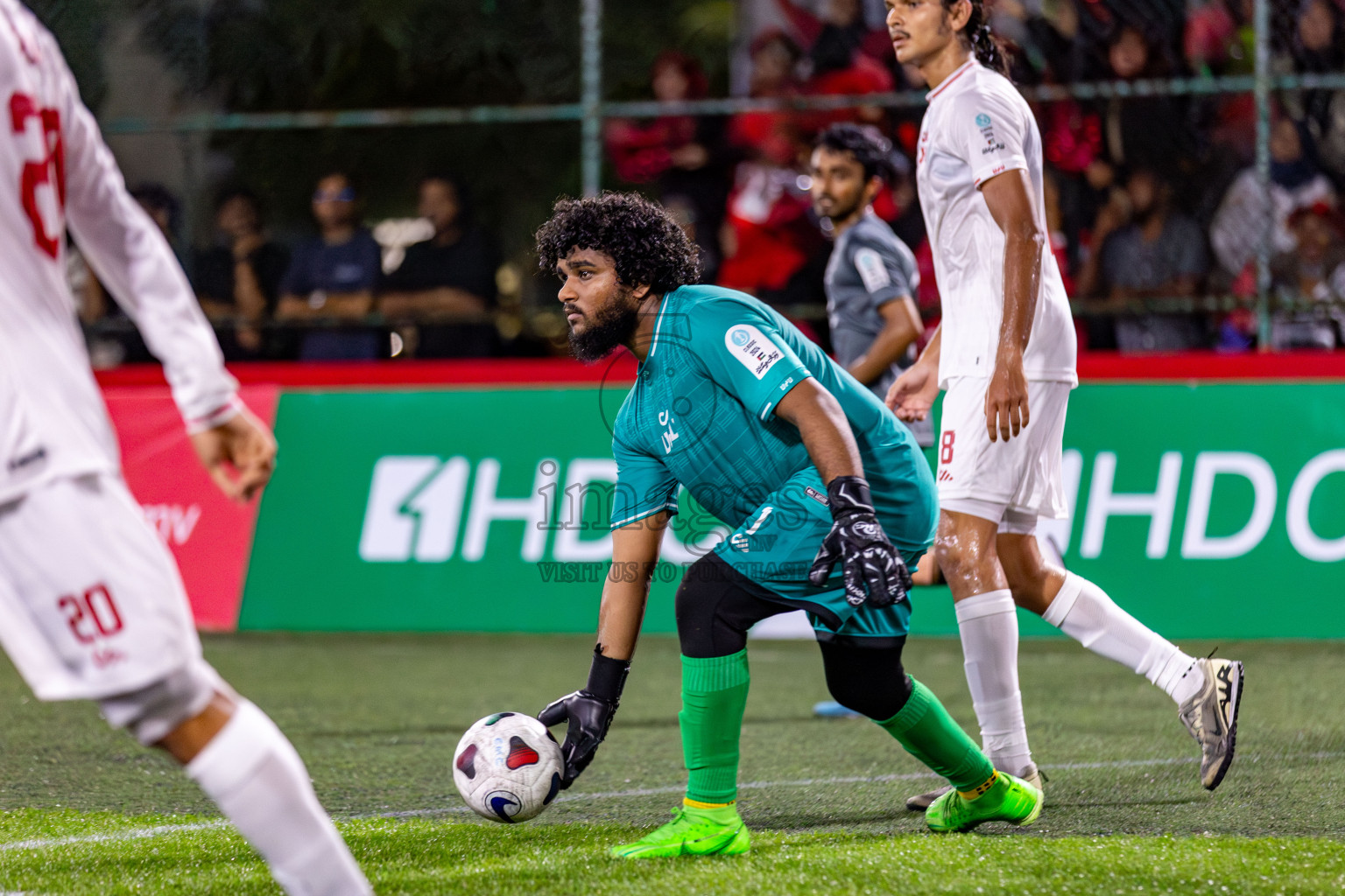 CRIMINAL COURT vs MIRA RC in Club Maldives Classic 2024 held in Rehendi Futsal Ground, Hulhumale', Maldives on Wednesday, 11th September 2024. 
Photos: Hassan Simah / images.mv