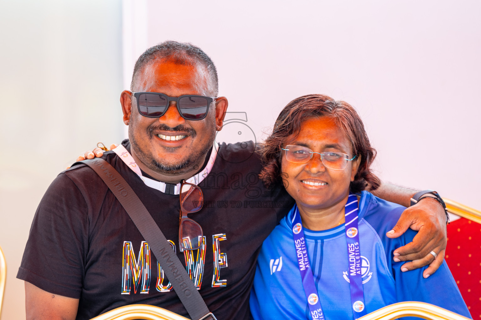 Day 6 of MWSC Interschool Athletics Championships 2024 held in Hulhumale Running Track, Hulhumale, Maldives on Thursday, 14th November 2024. Photos by: Ismail Thoriq / Images.mv