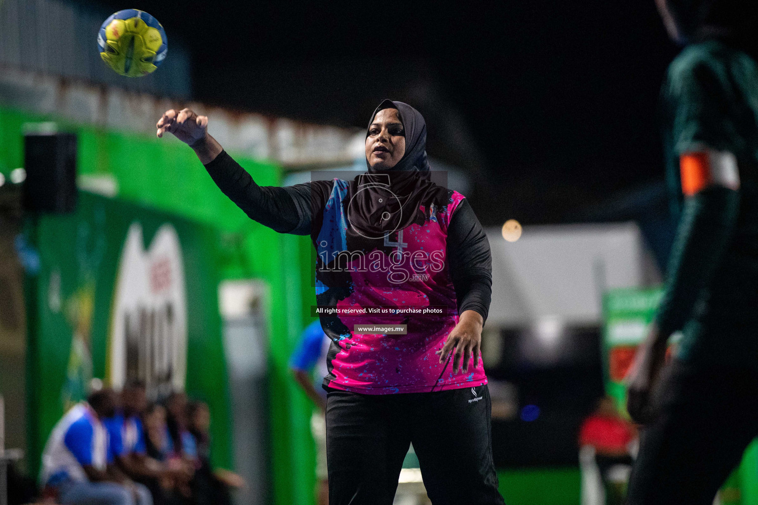 Day 7 of 6th MILO Handball Maldives Championship 2023, held in Handball ground, Male', Maldives on Friday, 26th May 2023 Photos: Nausham Waheed/ Images.mv