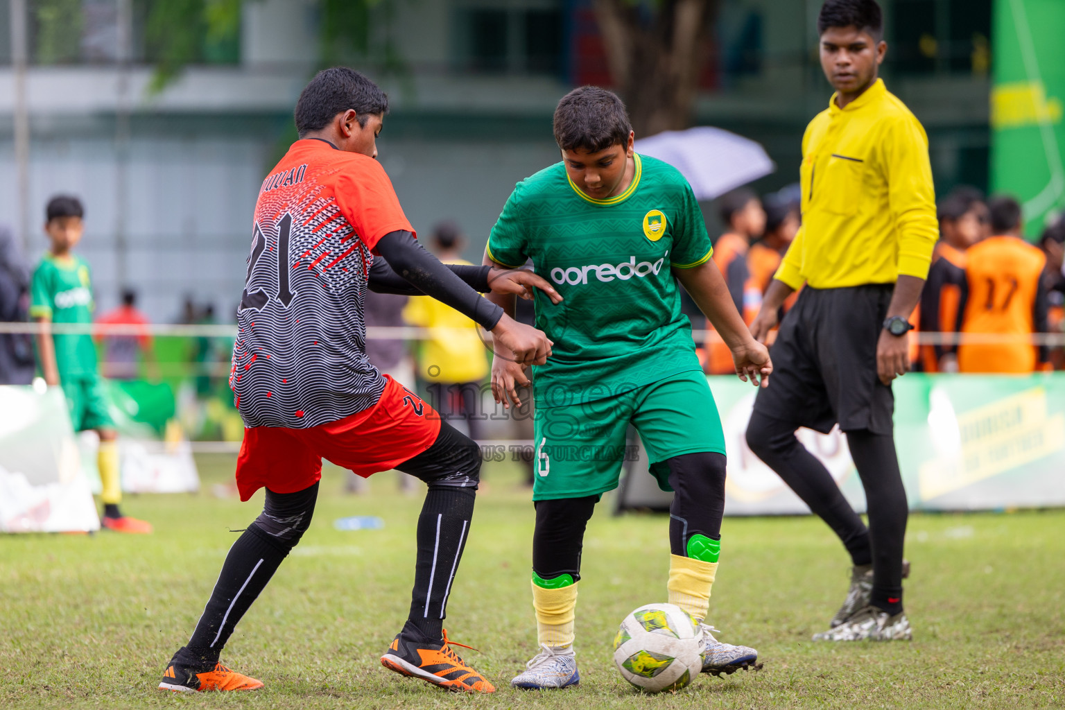 Day 2 of MILO Academy Championship 2024 - U12 was held at Henveiru Grounds in Male', Maldives on Friday, 5th July 2024.
Photos: Ismail Thoriq / images.mv