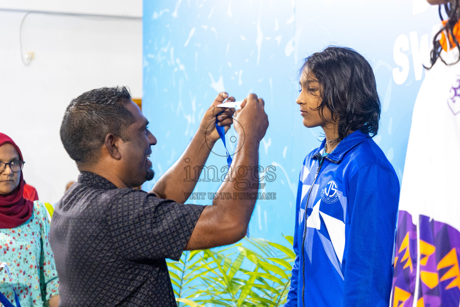 Day 4 of 20th Inter-school Swimming Competition 2024 held in Hulhumale', Maldives on Tuesday, 15th October 2024. Photos: Ismail Thoriq / images.mv