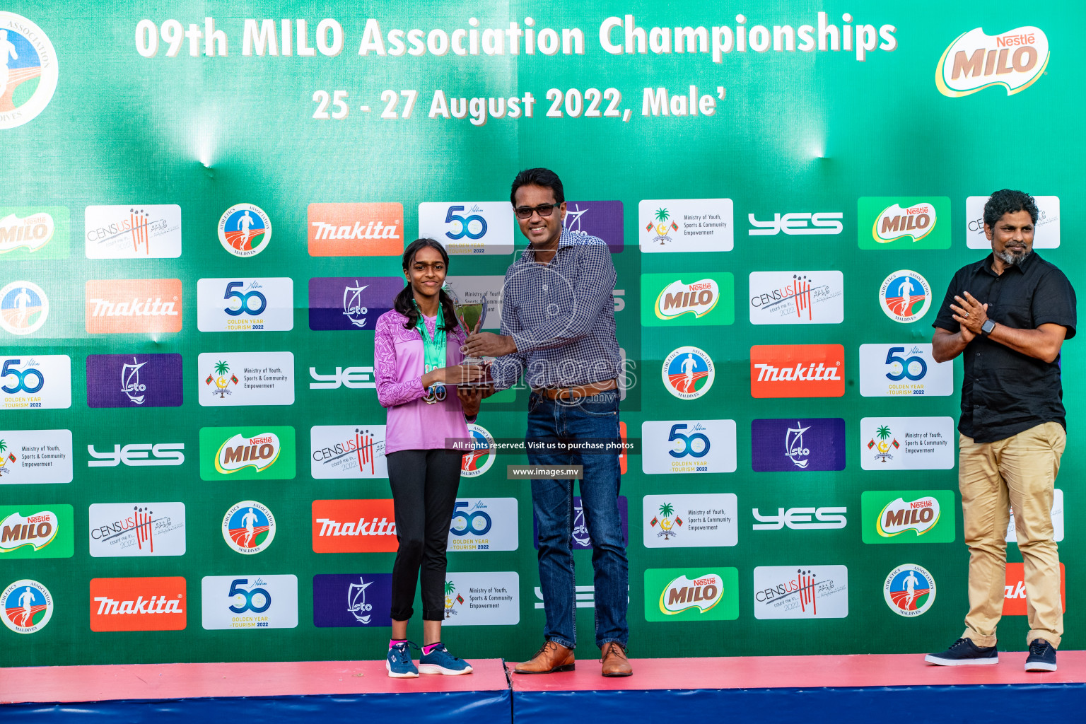 Day 3 of Milo Association Athletics Championship 2022 on 27th Aug 2022, held in, Male', Maldives Photos: Nausham Waheed / Images.mv