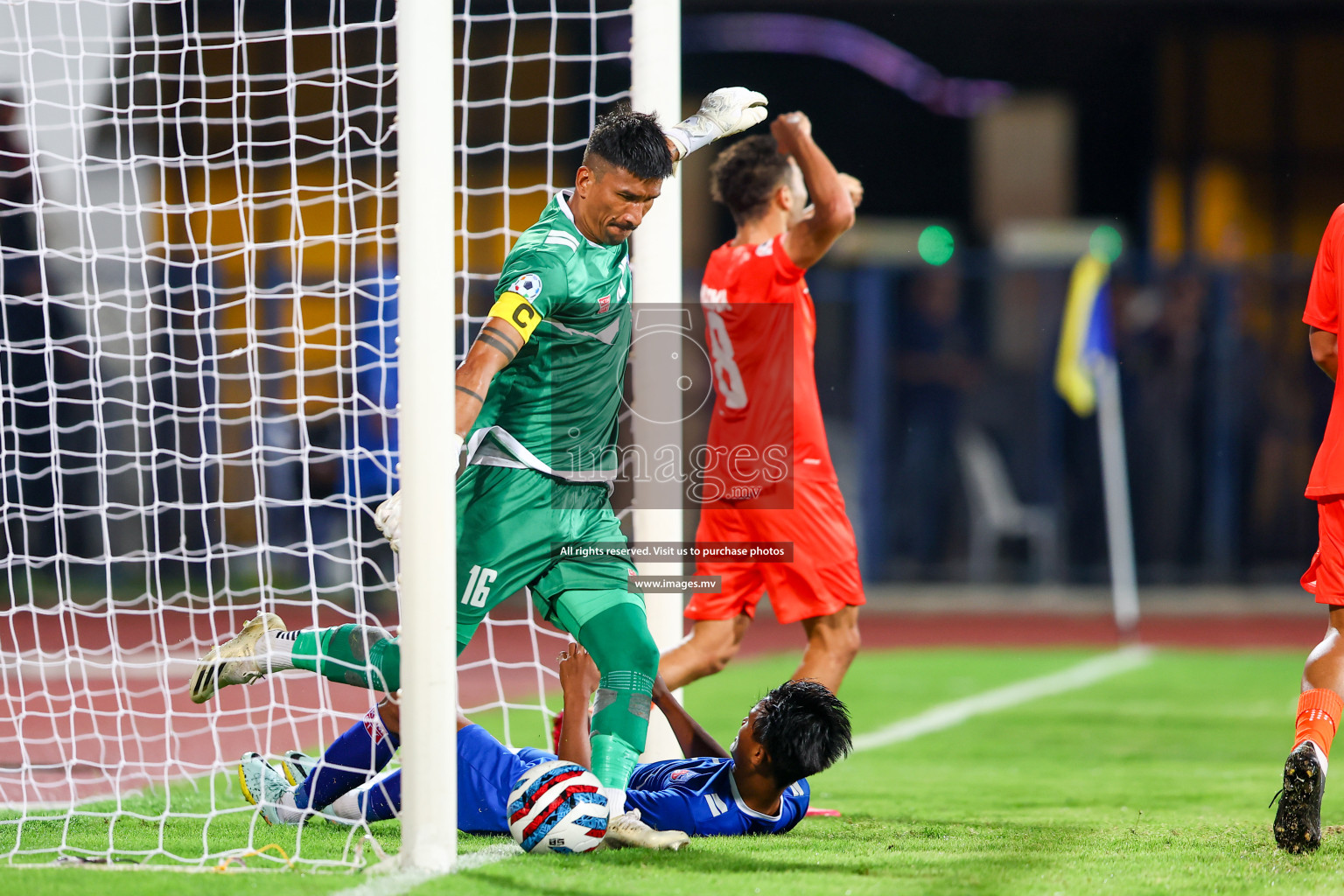 Nepal vs India in SAFF Championship 2023 held in Sree Kanteerava Stadium, Bengaluru, India, on Saturday, 24th June 2023. Photos: Nausham Waheed, Hassan Simah / images.mv