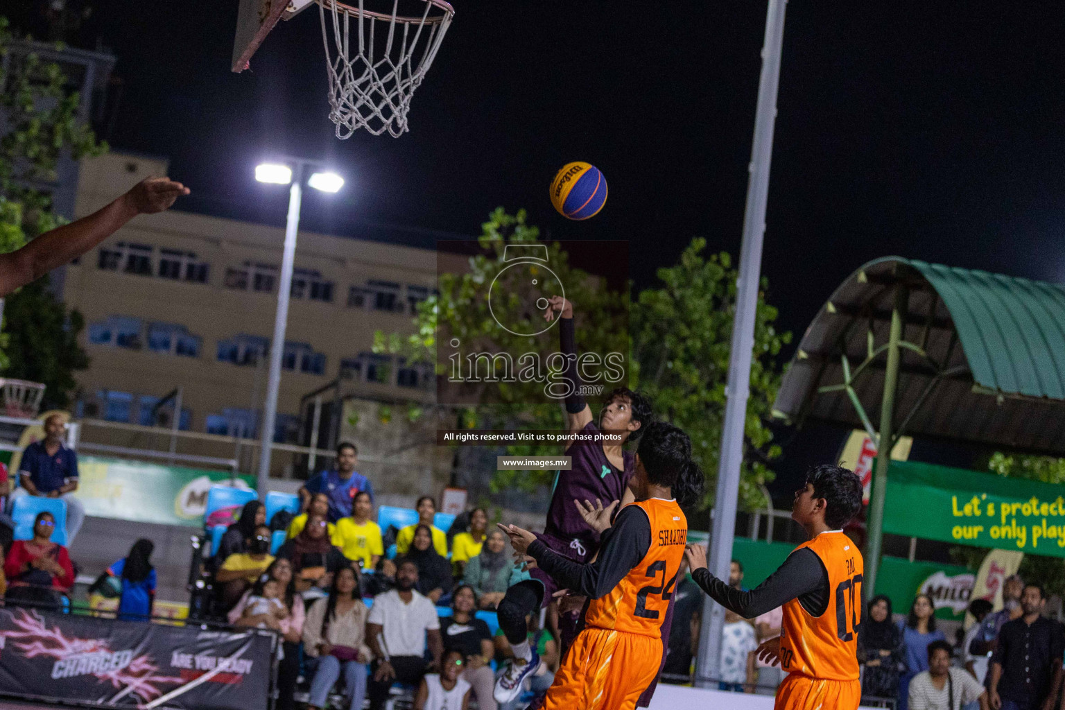 Day4 of Slamdunk by Sosal on 15th April 2023 held in Male'. Photos: Ismail Thoriq / images.mv