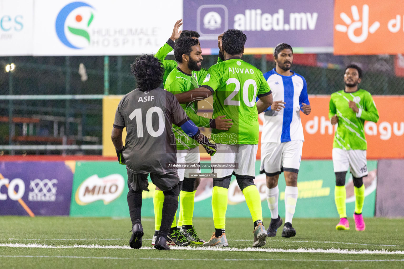 Team DJA vs MMA SC in Club Maldives Cup Classic 2023 held in Hulhumale, Maldives, on Thursday, 10th August 2023 Photos: Nausham Waheed, Ismail Thoriq / images.mv