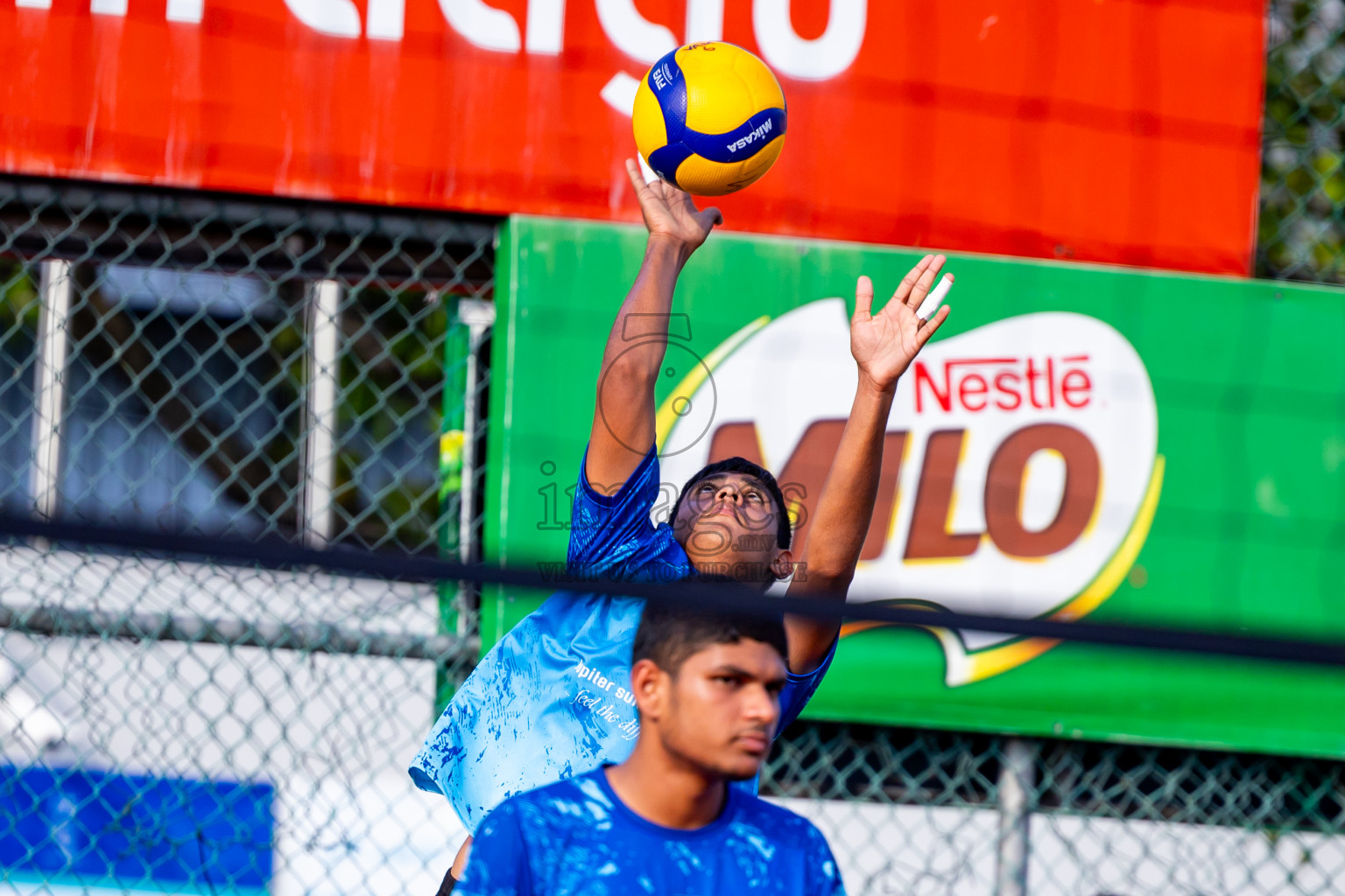 Day 13 of Interschool Volleyball Tournament 2024 was held in Ekuveni Volleyball Court at Male', Maldives on Thursday, 5th December 2024. Photos: Nausham Waheed / images.mv