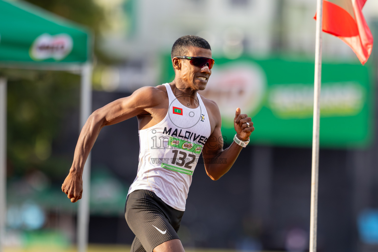 Day 3 of 12th Milo Association Championships was held in Ekuveni Track at Male', Maldives on Saturday, 26th April 2025. Photos: Ismail Thoriq / images.mv