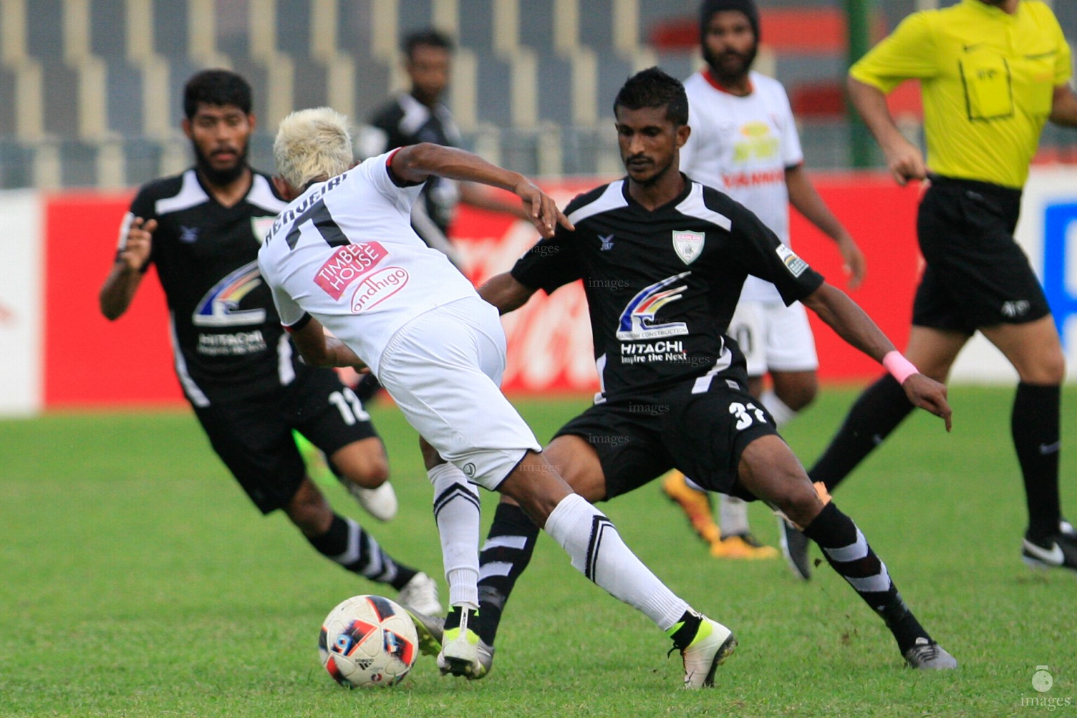 TC Sports Club vs Club Eagles  in the second round of Ooredoo Dhivehi Premiere League. 2016 Male', Thursday 18 August 2016. (Images.mv Photo: Abdulla Abeedh)
