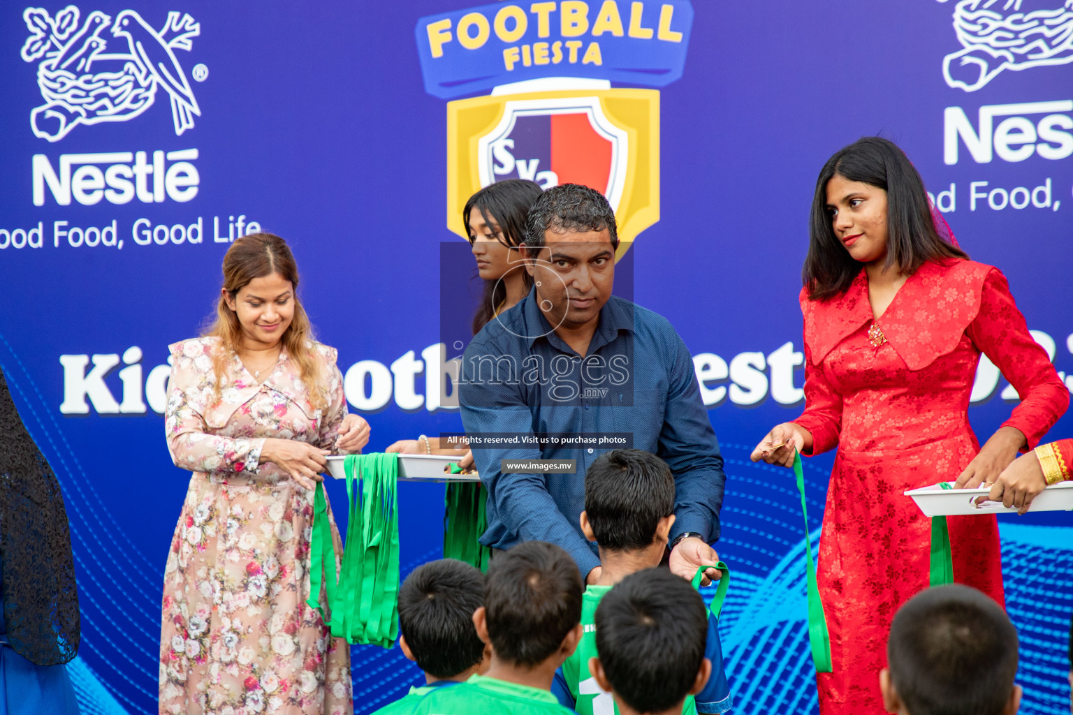 Finals & Closing Ceremony of Nestlé Kids Football Fiesta 2023 held in Male', Maldives on 25 February 2023