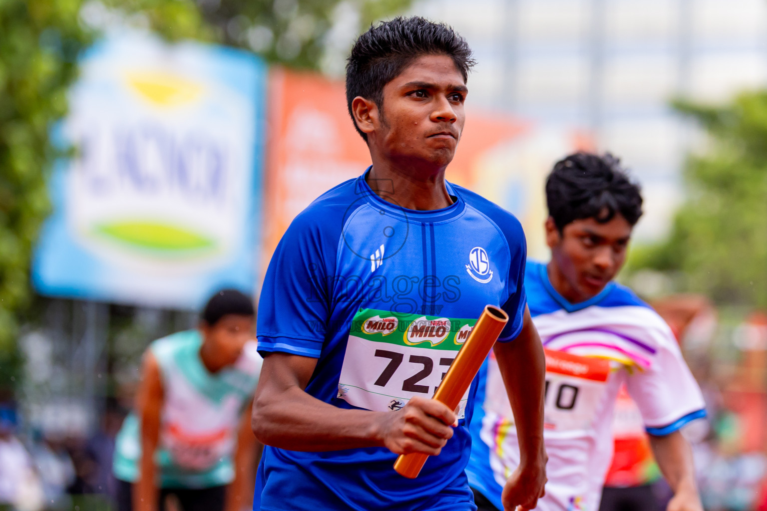 Day 6 of Inter-school Athletics Championship 2025 held in Ekuveni Synthetic Track, Male', Maldives on Sunday, 12th October 2025. Photos by: Nausham Waheed / Images.mv