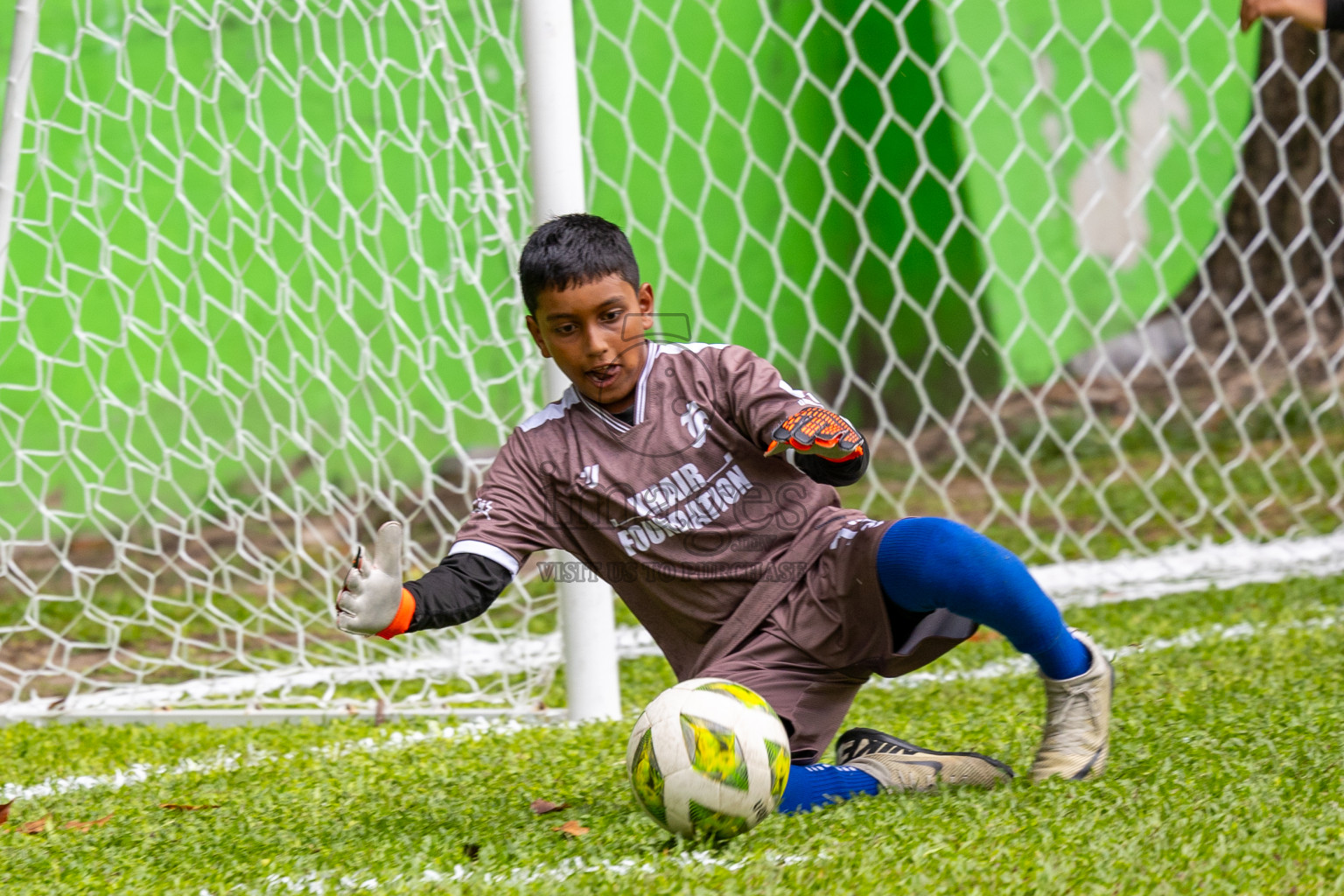 Day 1 of MILO Academy Championship 2025 (U-12) was held at Henveiru Stadium in Male', Maldives on Thursday, 1st May 2025. Photos: Ismail Thoriq / images.mv