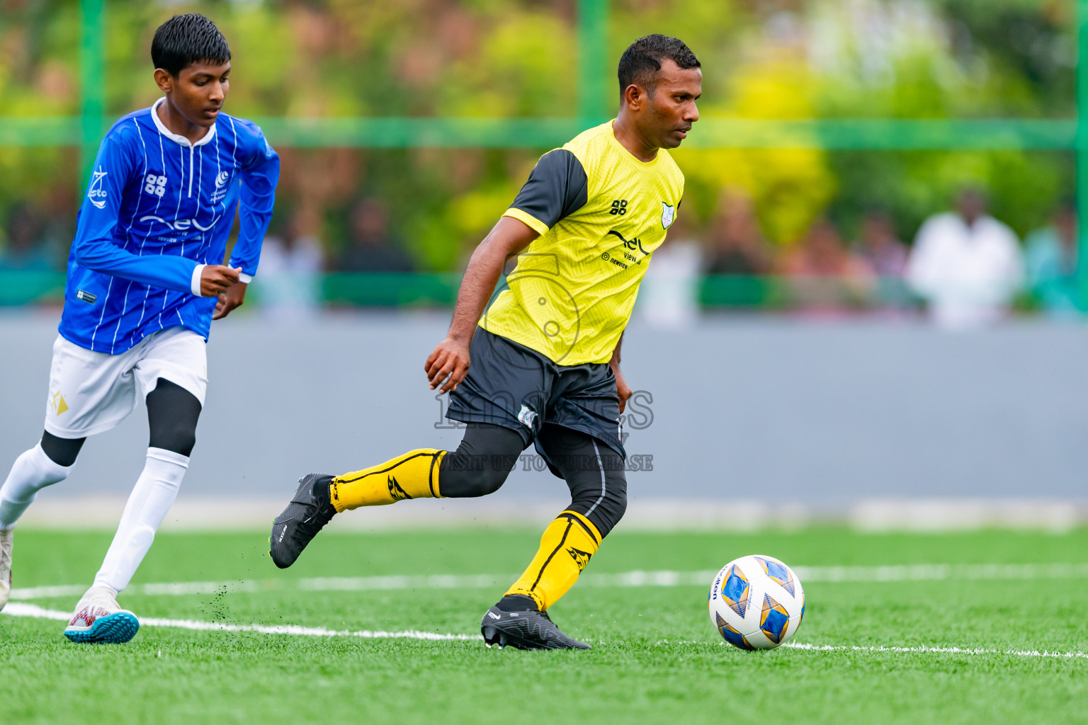 Chester Academy vs Kanmathi Juniorsfrom Manadhoo Council Cup 2024 in N Manadhoo Maldives on Friday, 16th February 2023. Photos: Nausham Waheed / images.mv